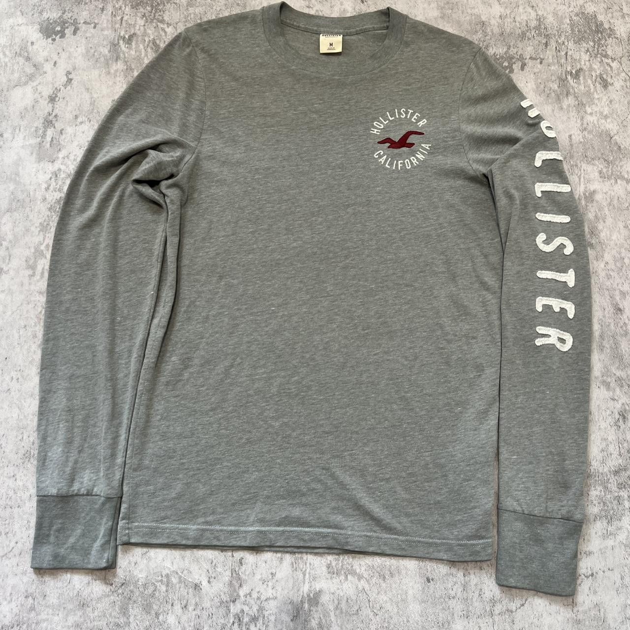 Hollister Grey Hollister shirt Surf skate rap hip hop Streetwear Size US M / EU 48-50 / 2 - 1 Thumbnail