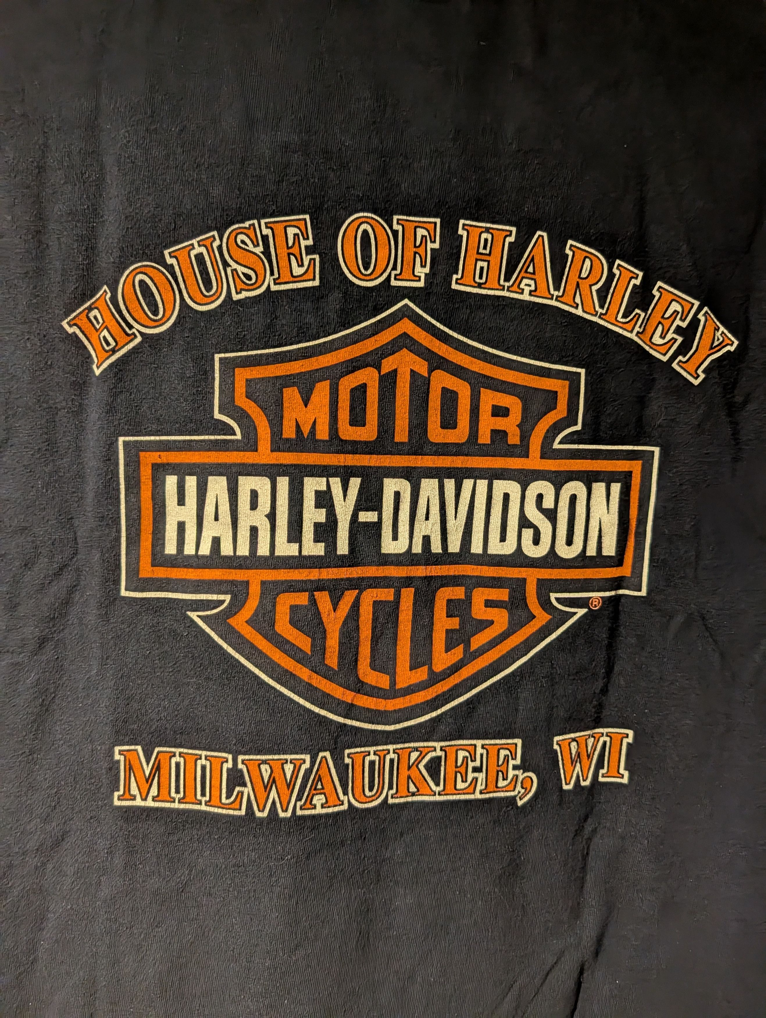 Harley Davidson VTG Harley Davidson Milwaukee WI House Long Sleeve Shirt Size US L / EU 52-54 / 3 - 6 Thumbnail