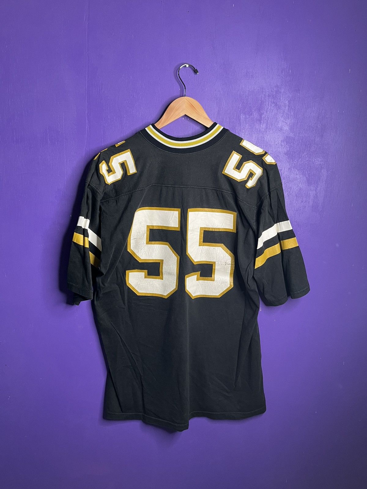 Russell Athletic × Vintage Vintage 80s Russell Georgia tech jersey shirt Size US XL / EU 56 / 4 - 2 Thumbnail