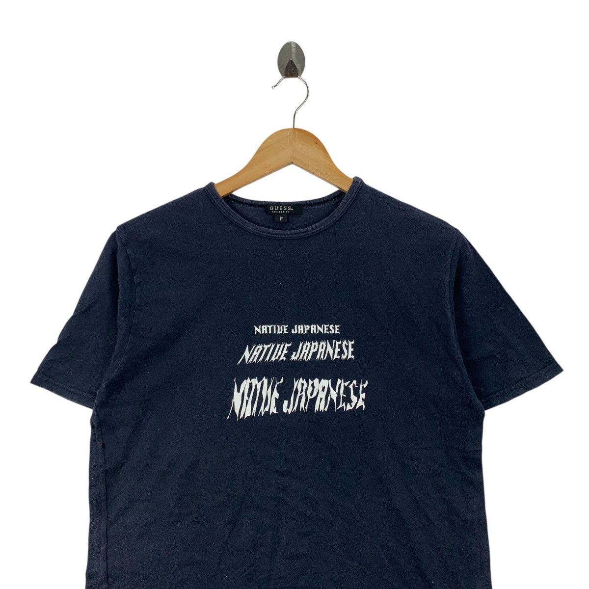 Guess GUESS NATIVE JAPANESE Wording Font Japanese Brand Tshirt Size US S / EU 44-46 / 1 - 2 Thumbnail