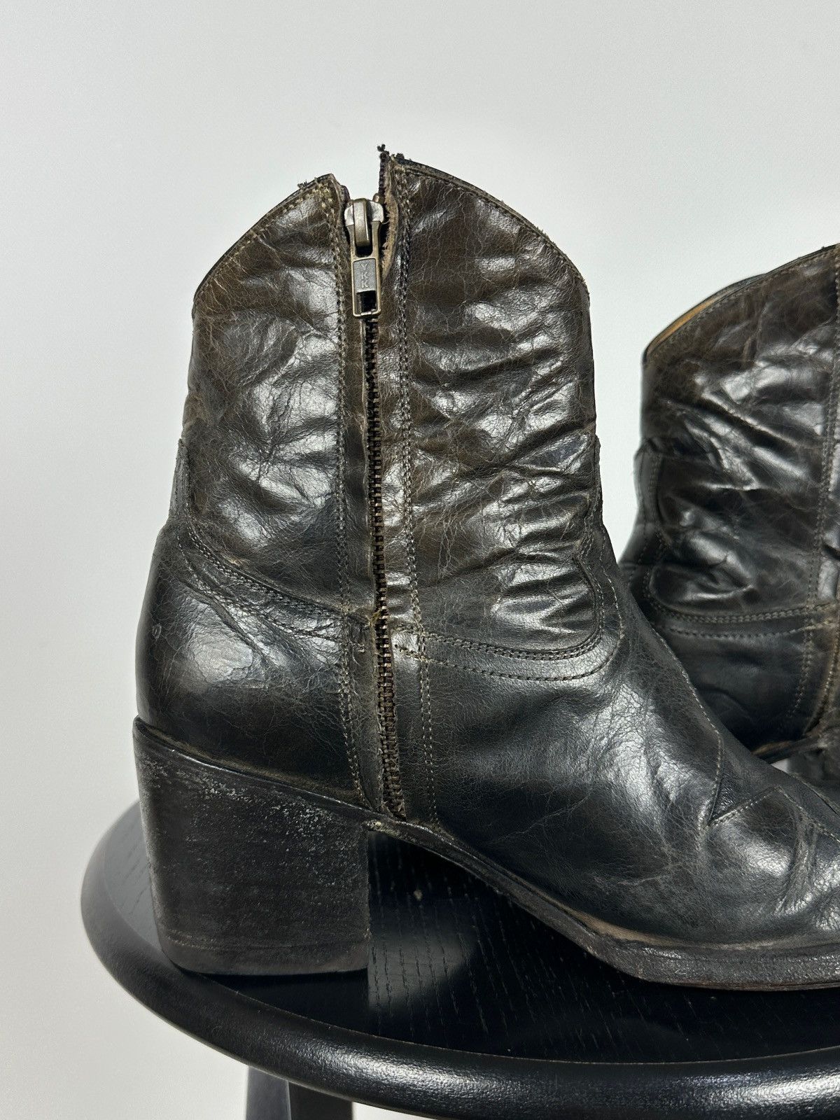 Old Gringo Old Gringo Mexicana Cowboy Leather Ankle Stars Boots Size US 8 / IT 38 - 17 Thumbnail