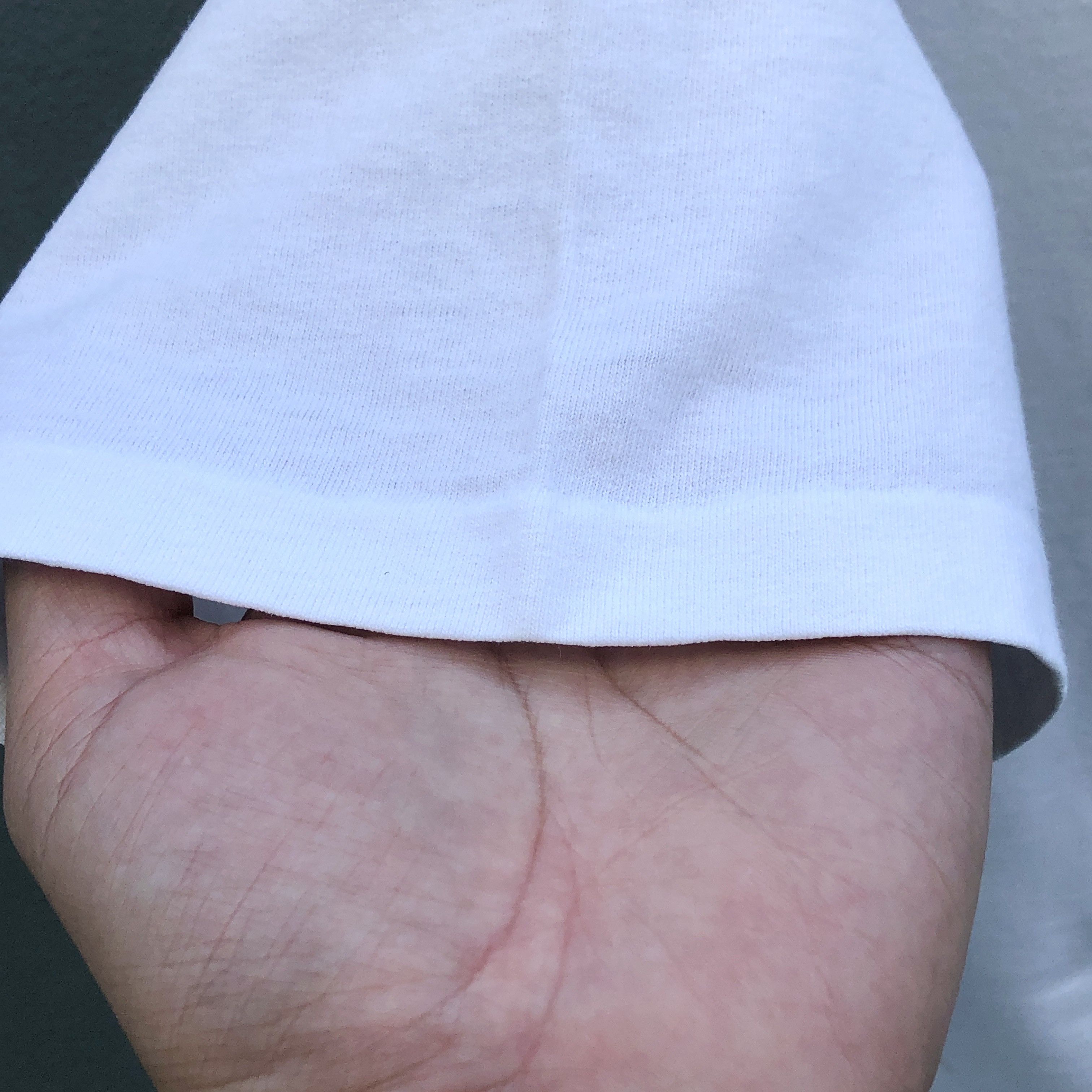 American Apparel 90s Jazz Reflexion White Tee L single stich Size US L / EU 52-54 / 3 - 9 Thumbnail