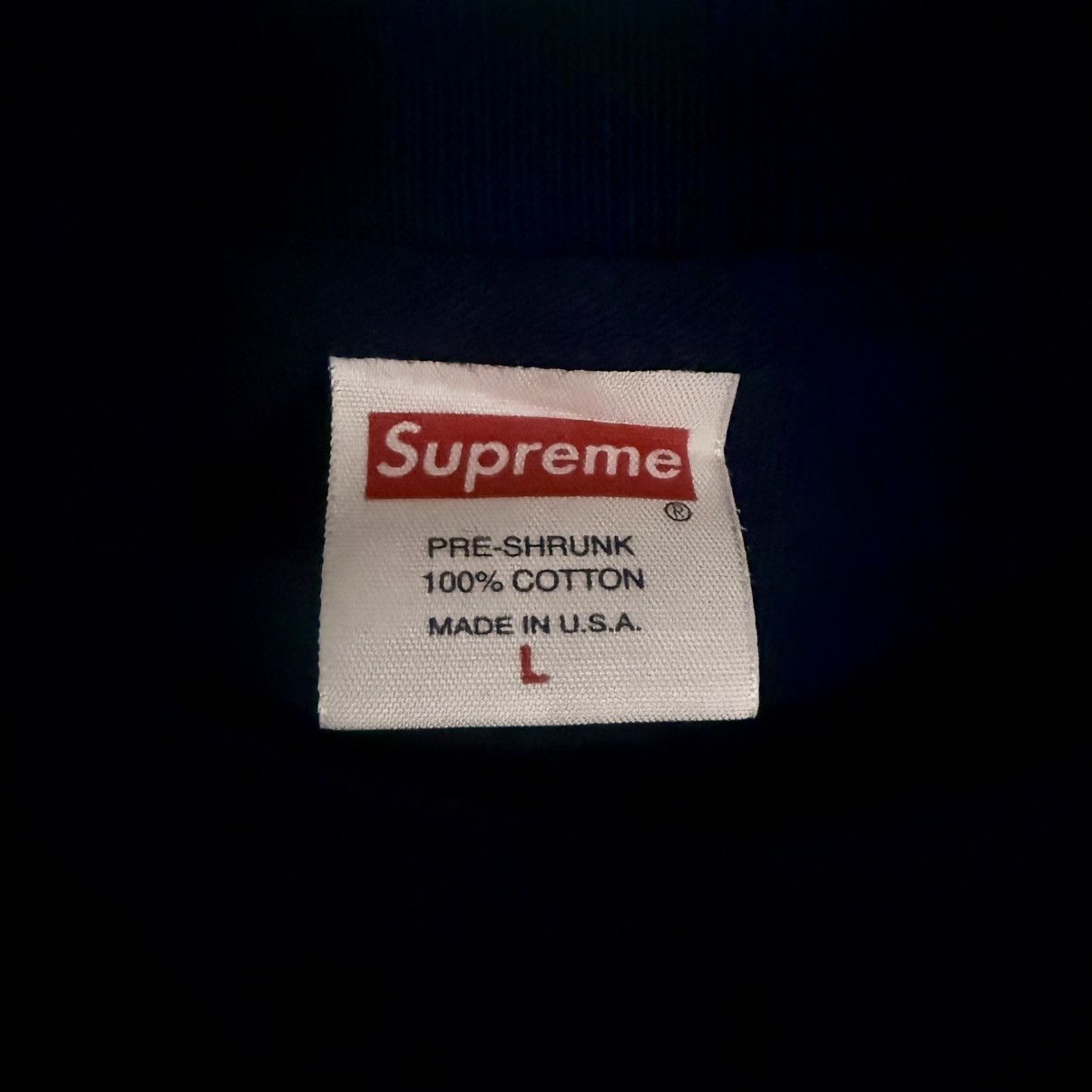 Supreme Supreme MLK Dream Tee Shirt [Navy] Size US L / EU 52-54 / 3 - 3 Thumbnail