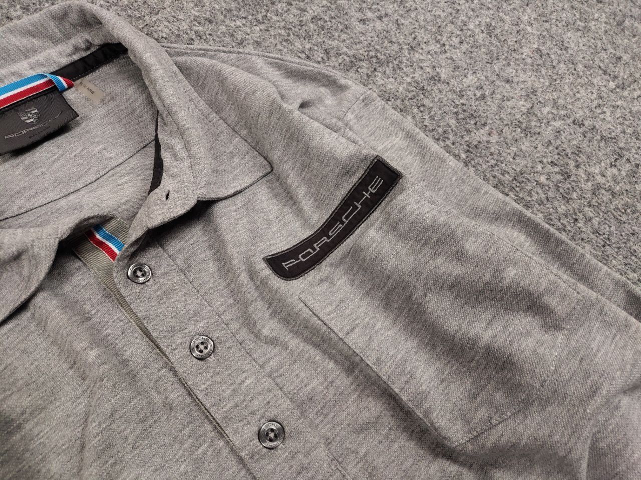 Japanese Brand Porsche Design Classic Herren Rugby Long Sleeve Polo Shirt Size US L / EU 52-54 / 3 - 12 Thumbnail