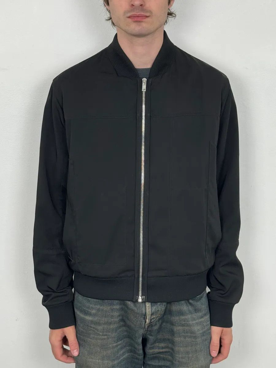 Maison Margiela SS2015 Maison Margiela Black Nylon Minimalist Bomber Jacket Size US M / EU 48-50 / 2 - 2 Thumbnail