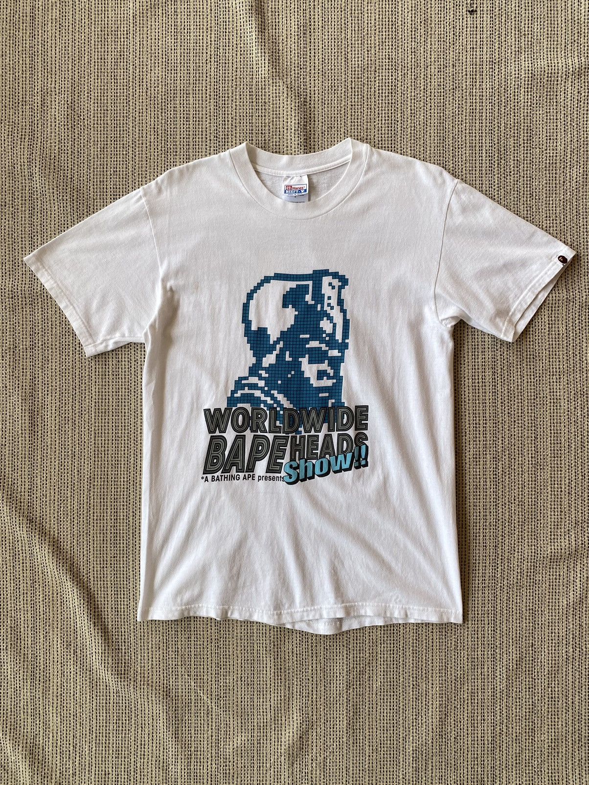 Bape × Vintage rare 1997 a bathing ape worldwide ape head show 