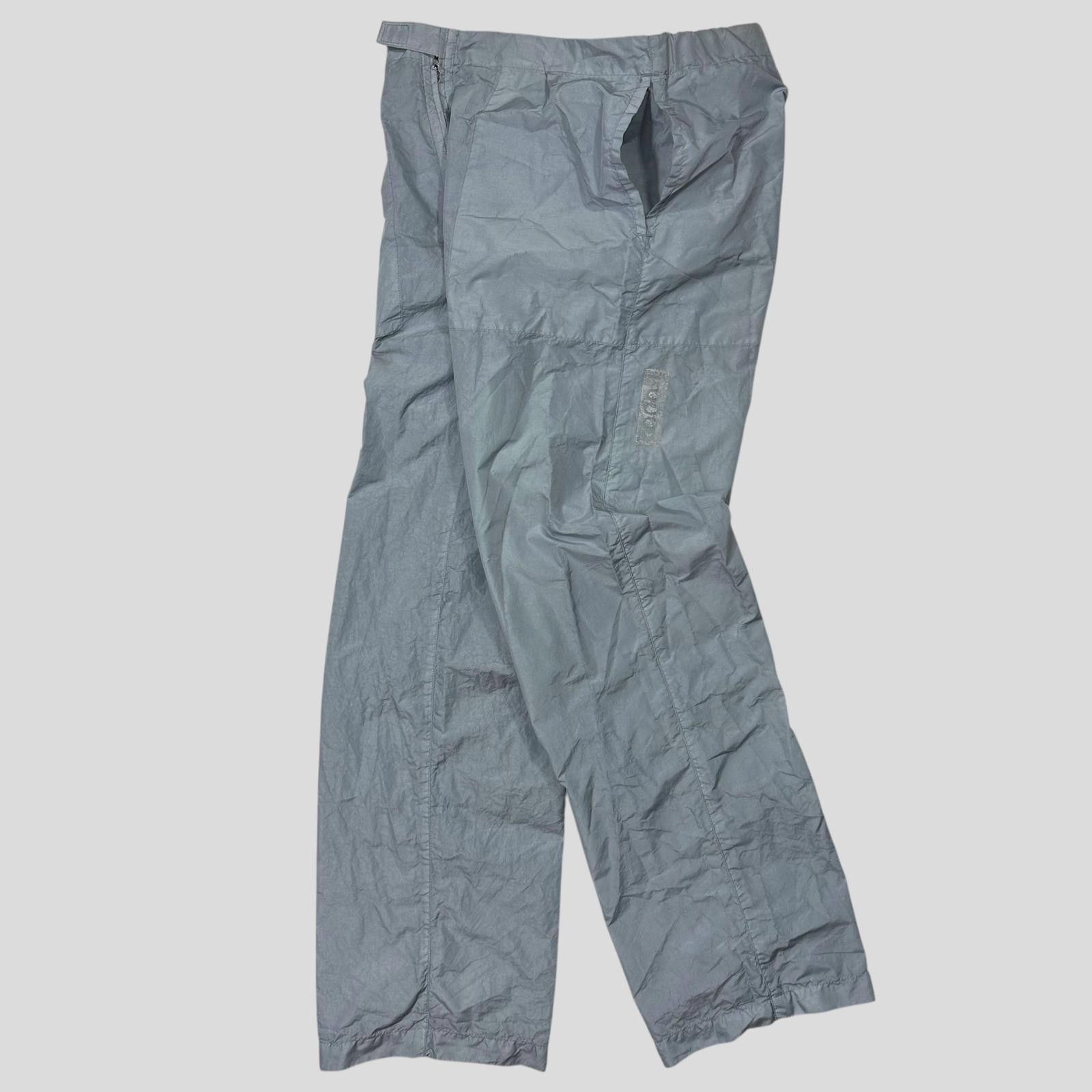 C.P. Company CP Company 2000 Ice Blue Millenium Nylon Tech Trousers - 34 Size US 34 / EU 50 - 2 Thumbnail