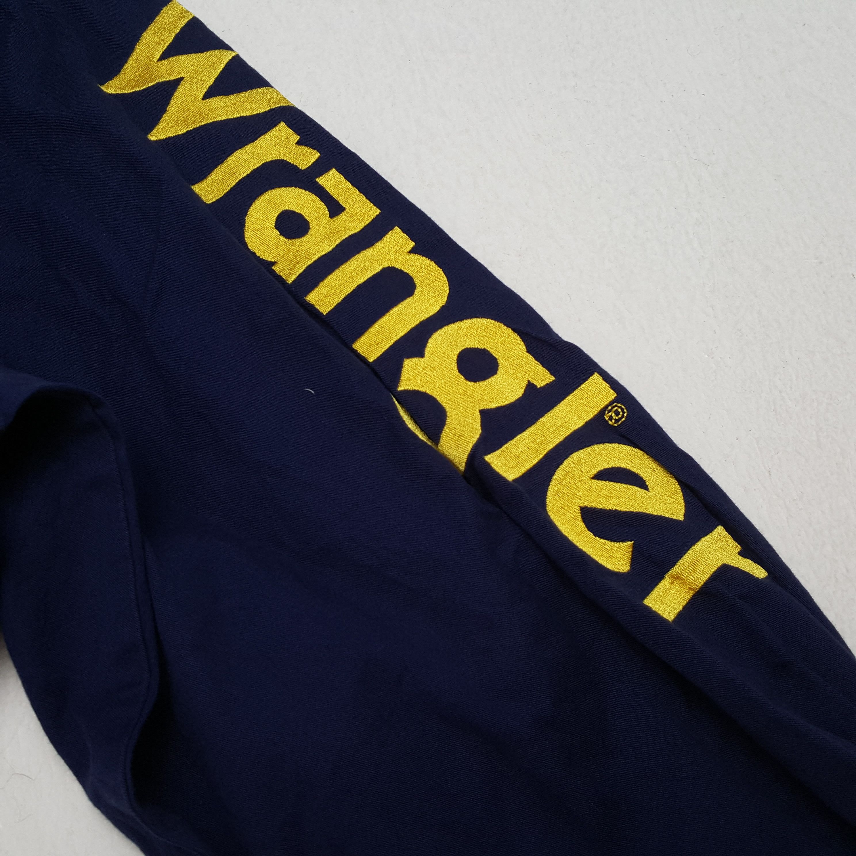 Vintage × Wrangler WRANGLER Fashion Rare Design American Classic Style Shirt Size US XXL / EU 58 / 5 - 6 Thumbnail