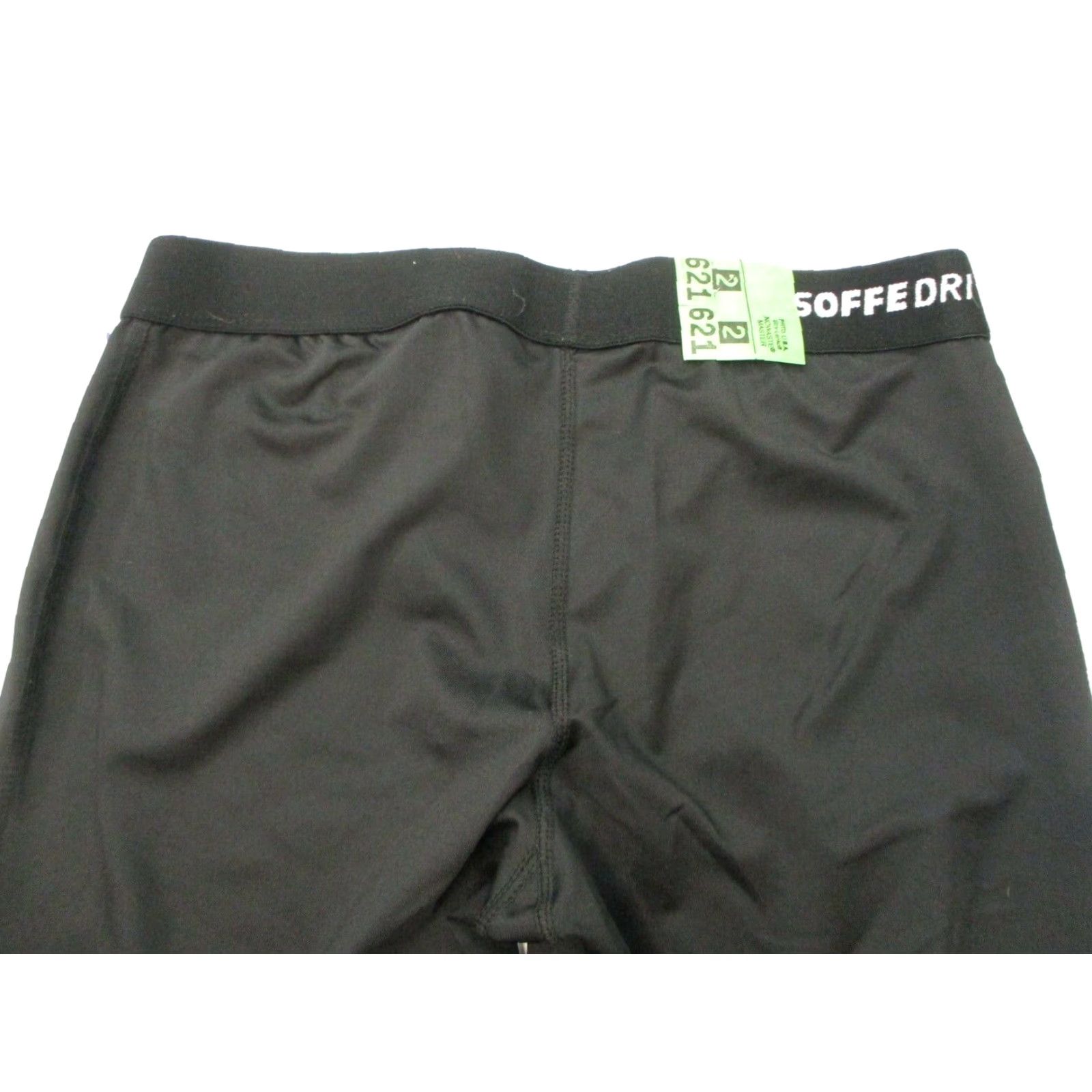 Soffe SOFFE Women's M Training Mid Rise Black Baseball Leggings Size 32" / US 10 / IT 46 - 7 Thumbnail