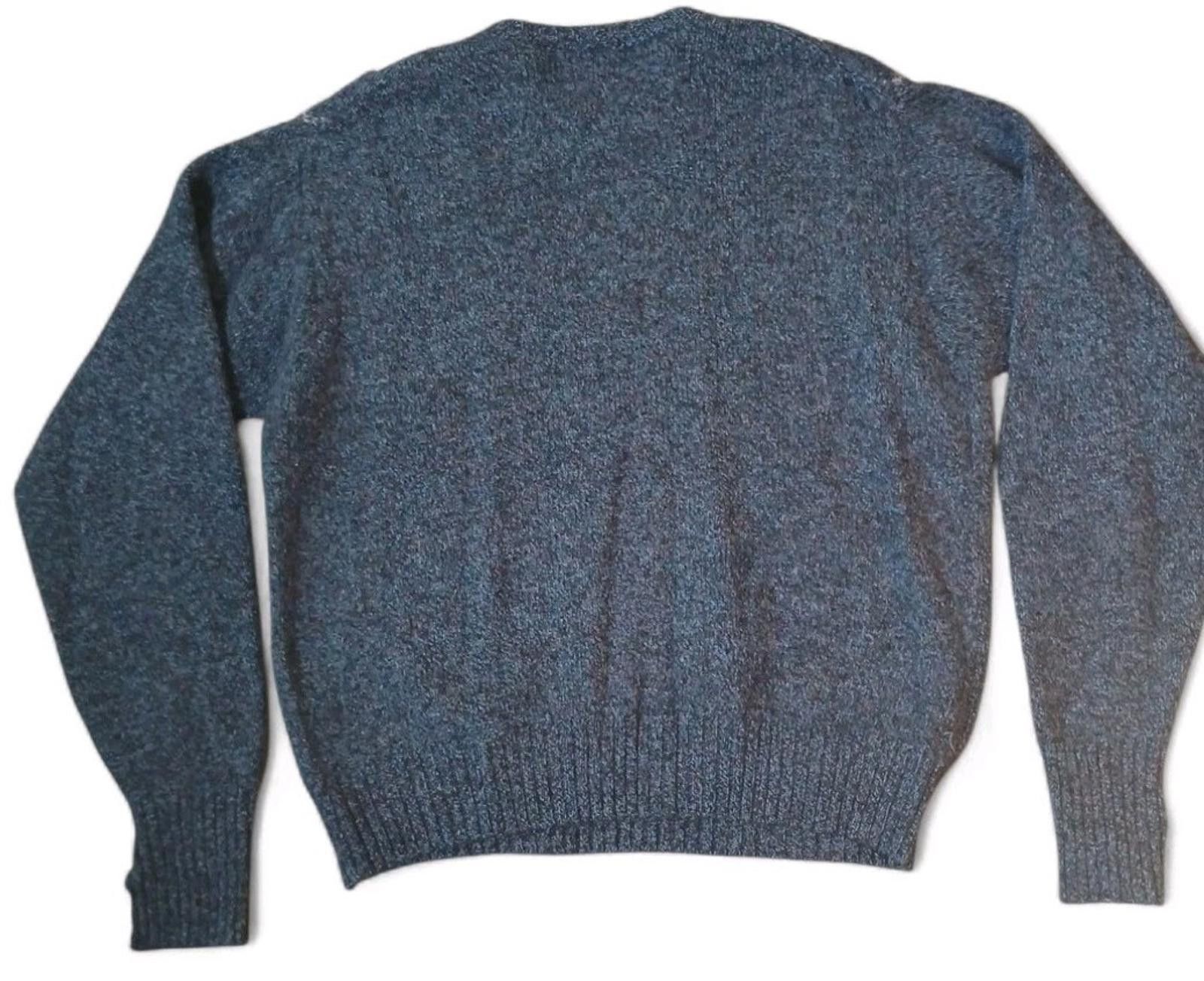 Other Christopher Hayes Shetland Wool Argyle L Sweater Ireland 80s Size US L / EU 52-54 / 3 - 2 Thumbnail
