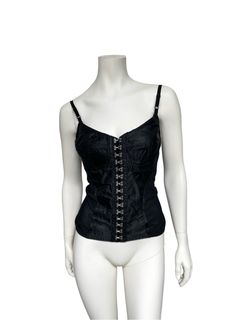 Dolce Gabbana Bustier D G Plaid Corset Dolce and Gabbana Seamed Tartan  Bustier Hip Length Wool Corset Plaid Wool Tartan Wool Boned Corset -   Canada