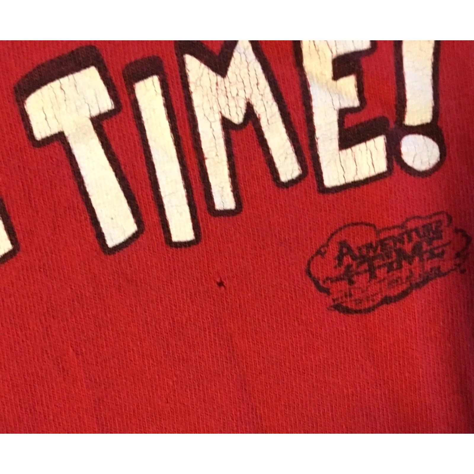 Vintage Vtg Adventure Time Faded Cartoon Network Promo Shirt M L TV Movie Grunge Y2K Size US M / EU 48-50 / 2 - 4 Thumbnail
