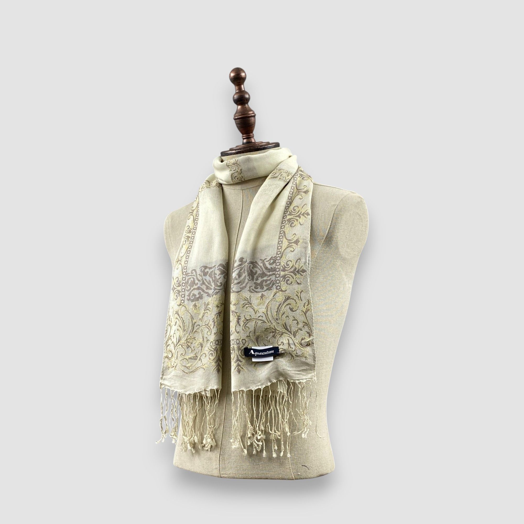 Aquascutum Vintage Aquascutum Scarf Muffler Wool Shawl Wraps Scarves Size ONE SIZE - 2 Thumbnail