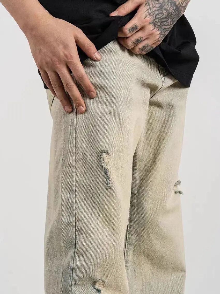 Designer × Japanese Brand Vintage Hip Hop Street Loose Casual Pants Size US 32 / EU 48 - 4 Thumbnail