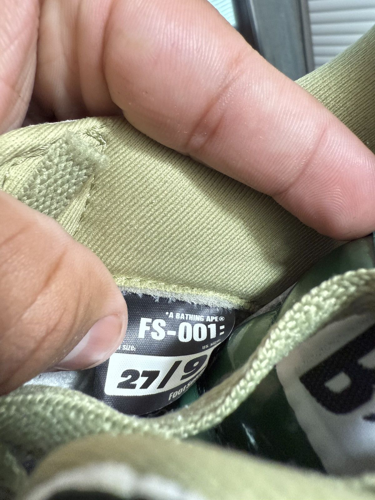 Bape Bapesta Green Check Shoes Size 9 Size US 9 / EU 42 - 19 Thumbnail