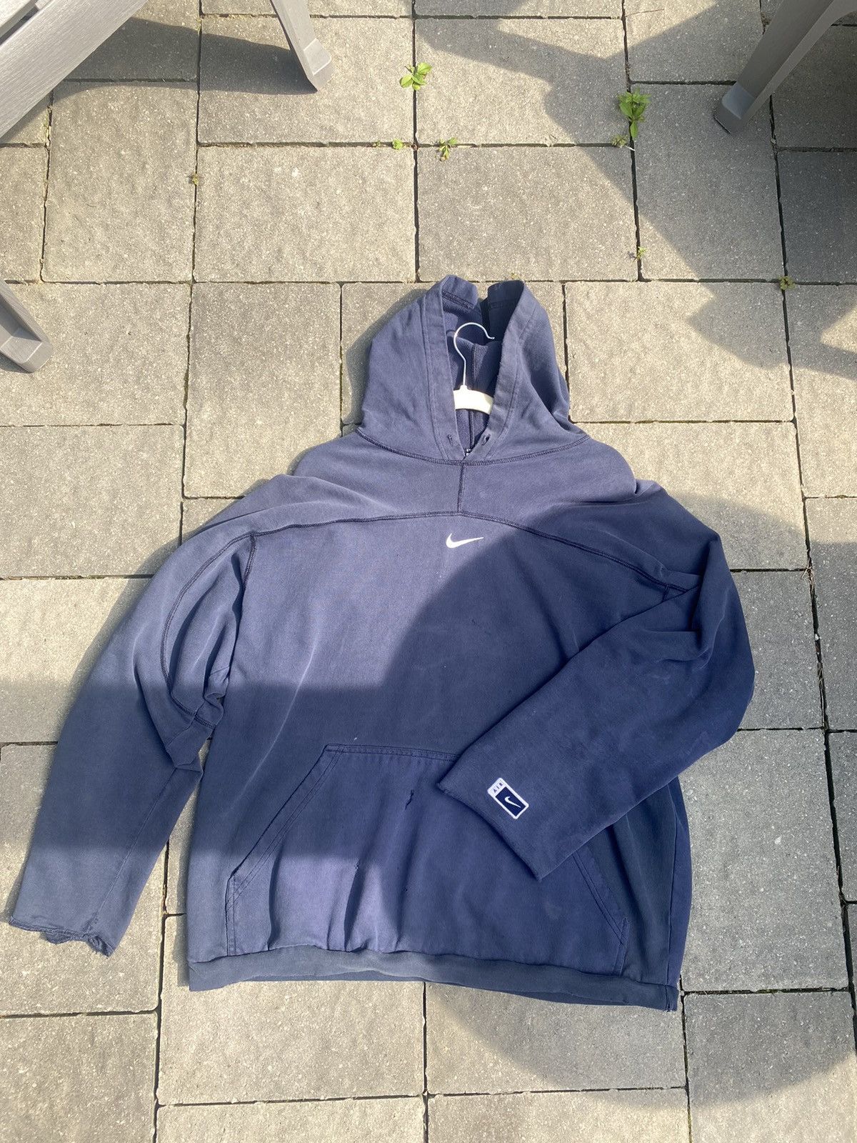 Nike × Vintage VINTAGE x NIKE DISTRESSED COPPED PULLOVER Size US L / EU 52-54 / 3 - 1 Thumbnail