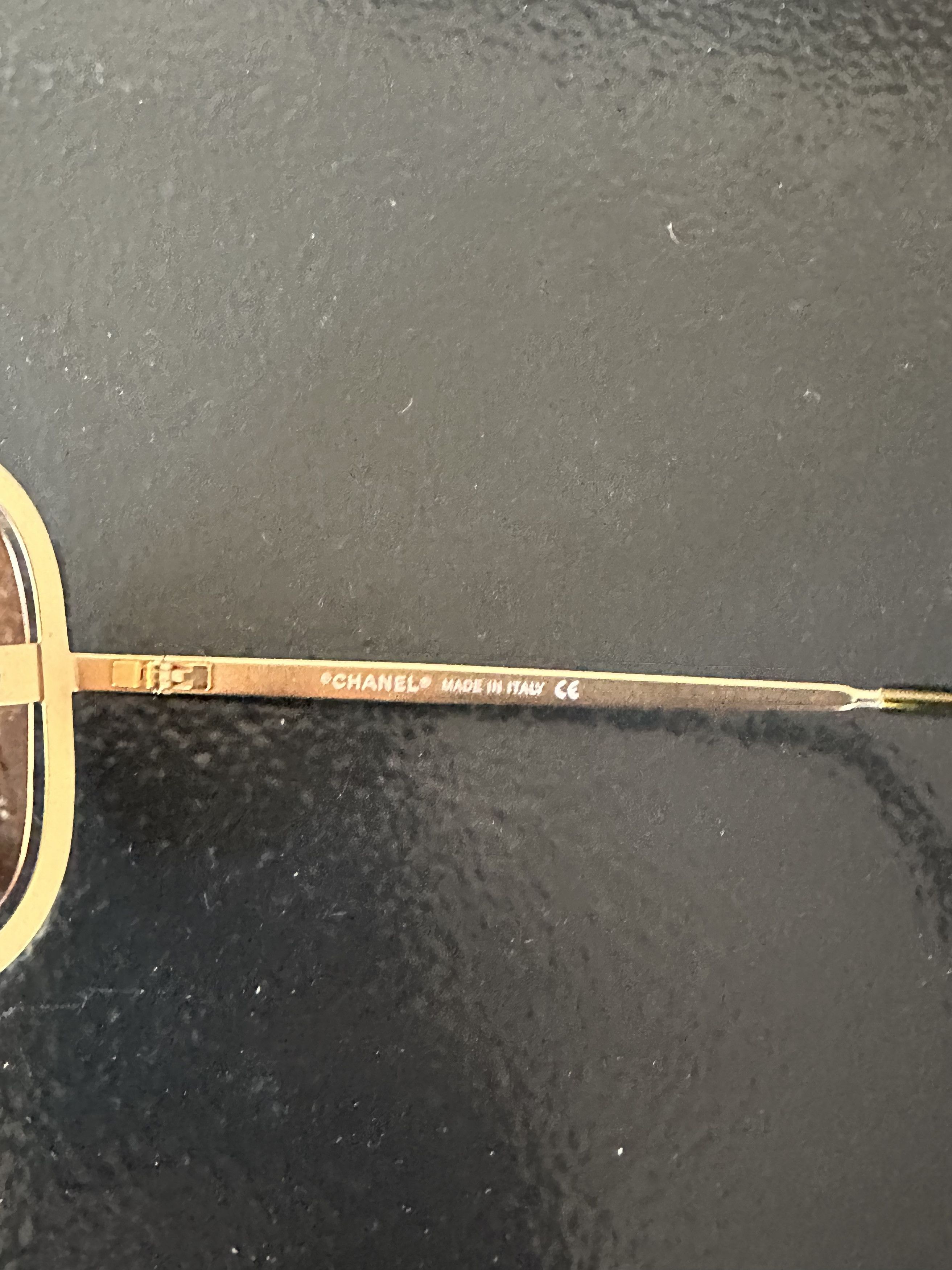 Chanel CHANEL Sunglasses 4031 Rimless Rhinestone Mask 8206 Size ONE SIZE - 4 Thumbnail