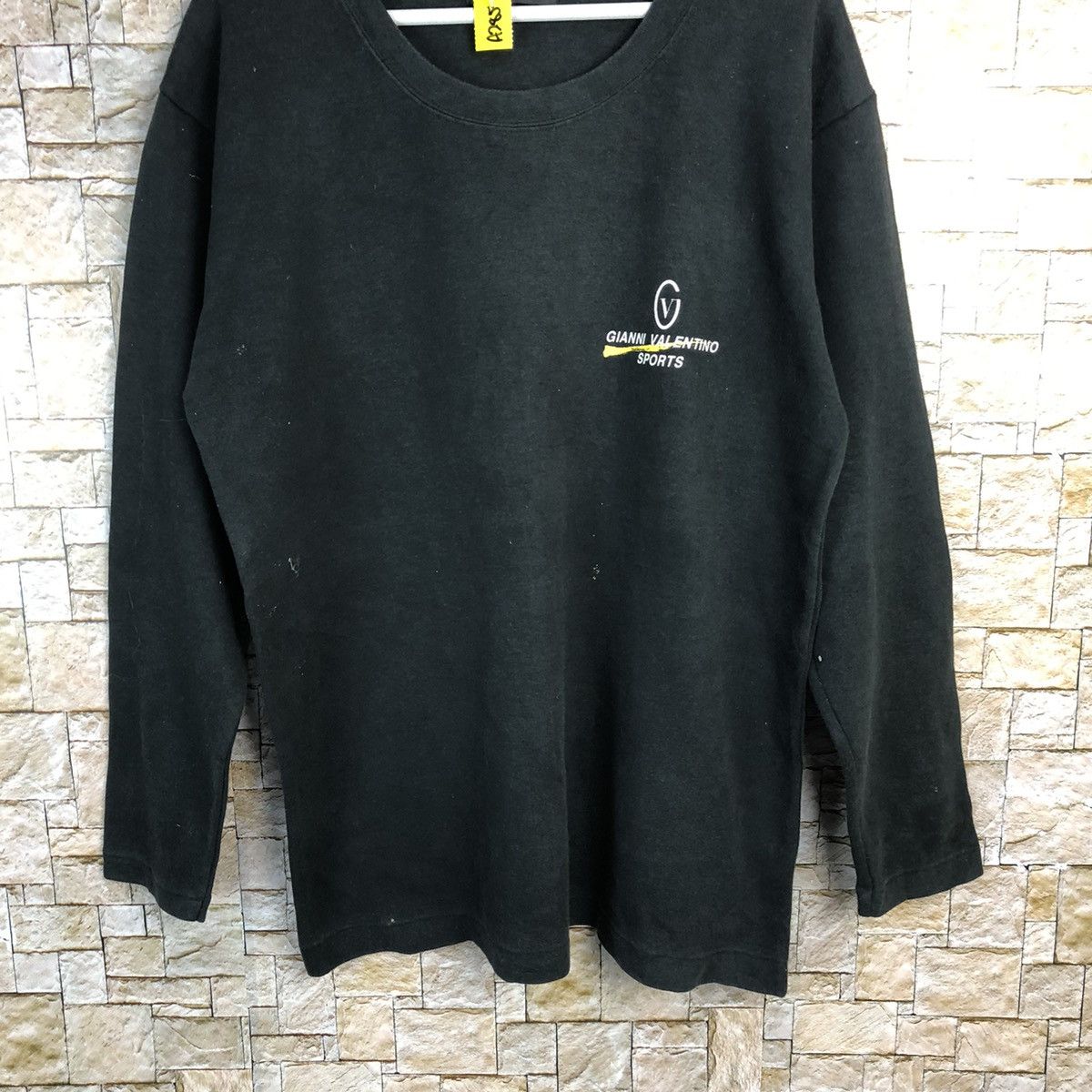 Gianni Valentino Gianni Valentino Spont Black Sweatshirt #A285 Size US L / EU 52-54 / 3 - 3 Thumbnail