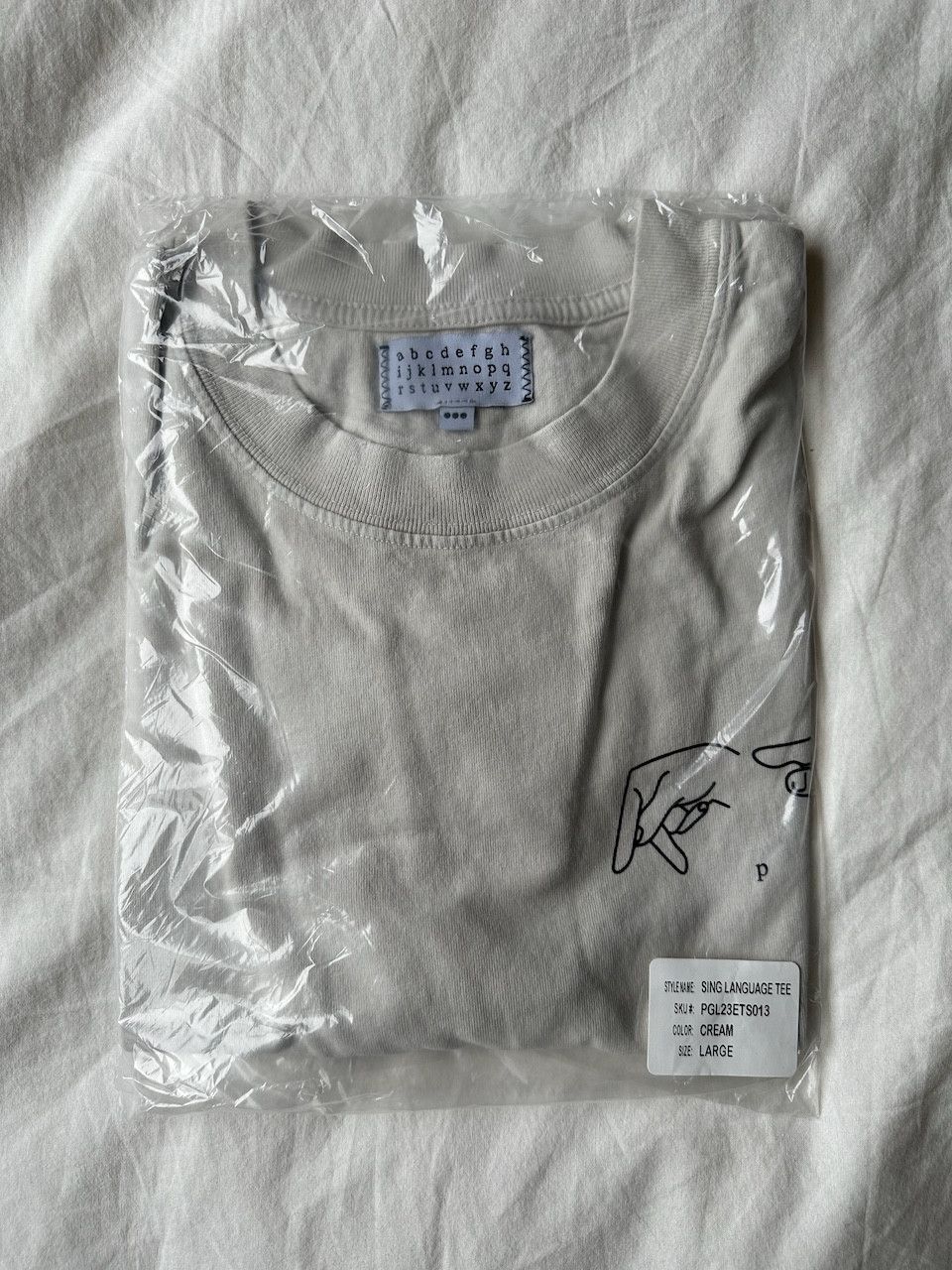 pgLang pgLang Sign Language Distressed T-Shirt Size US L / EU 52-54 / 3 - 2 Thumbnail