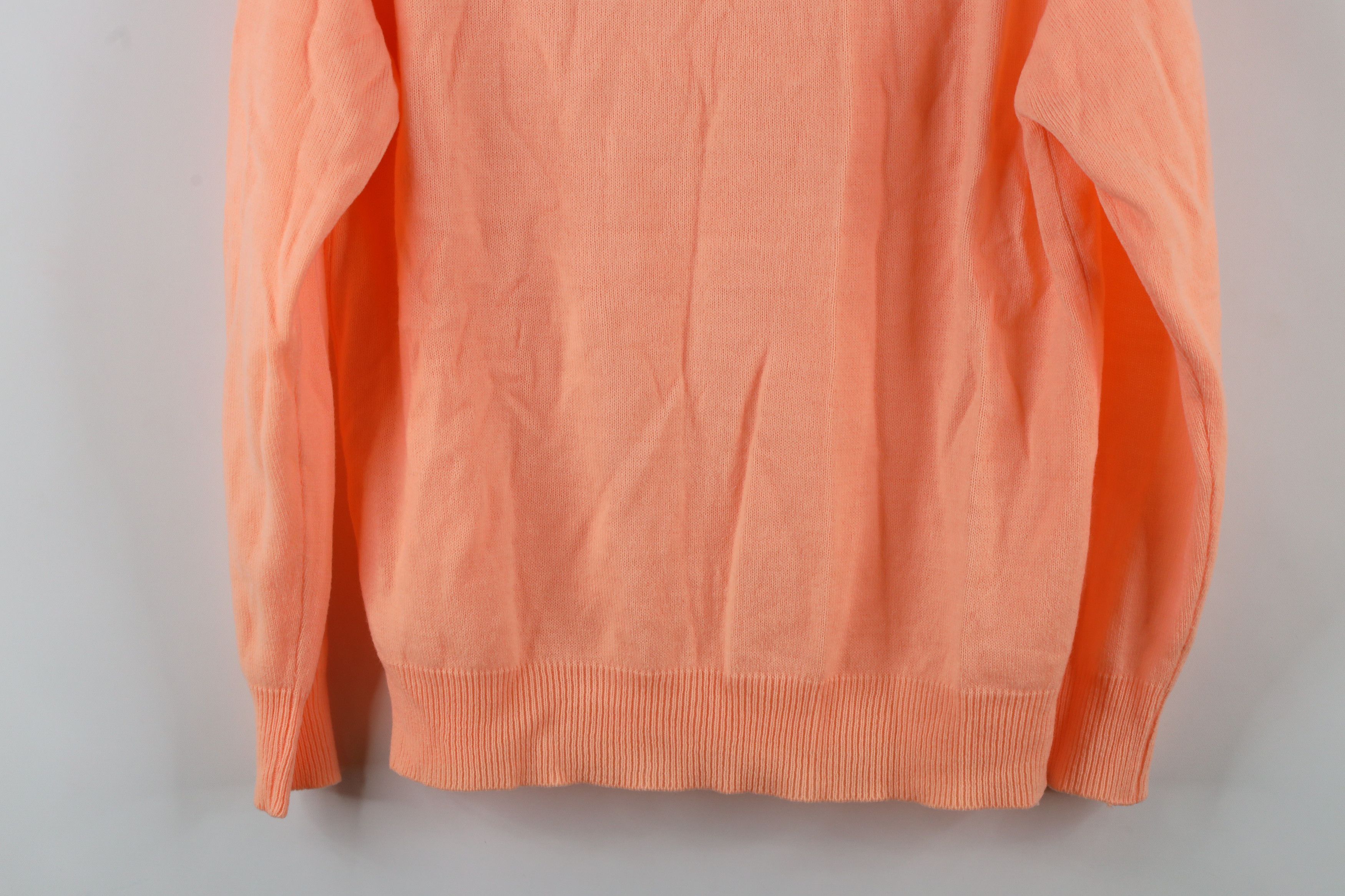 Vintage Vintage 70s Streetwear Lightweight Knit Sweater Neon Pink Size L / US 10 / IT 46 - 9 Thumbnail