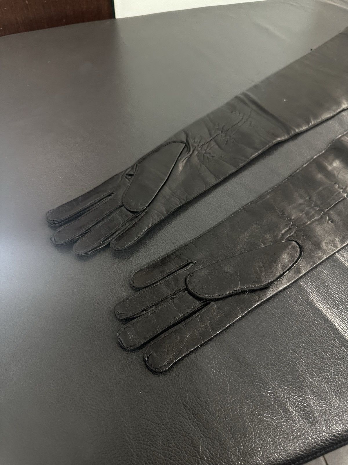 Ann Demeulemeester BNWT! Ann Demeulemeester ladies Leather Joris Gloves Size ONE SIZE - 5 Thumbnail