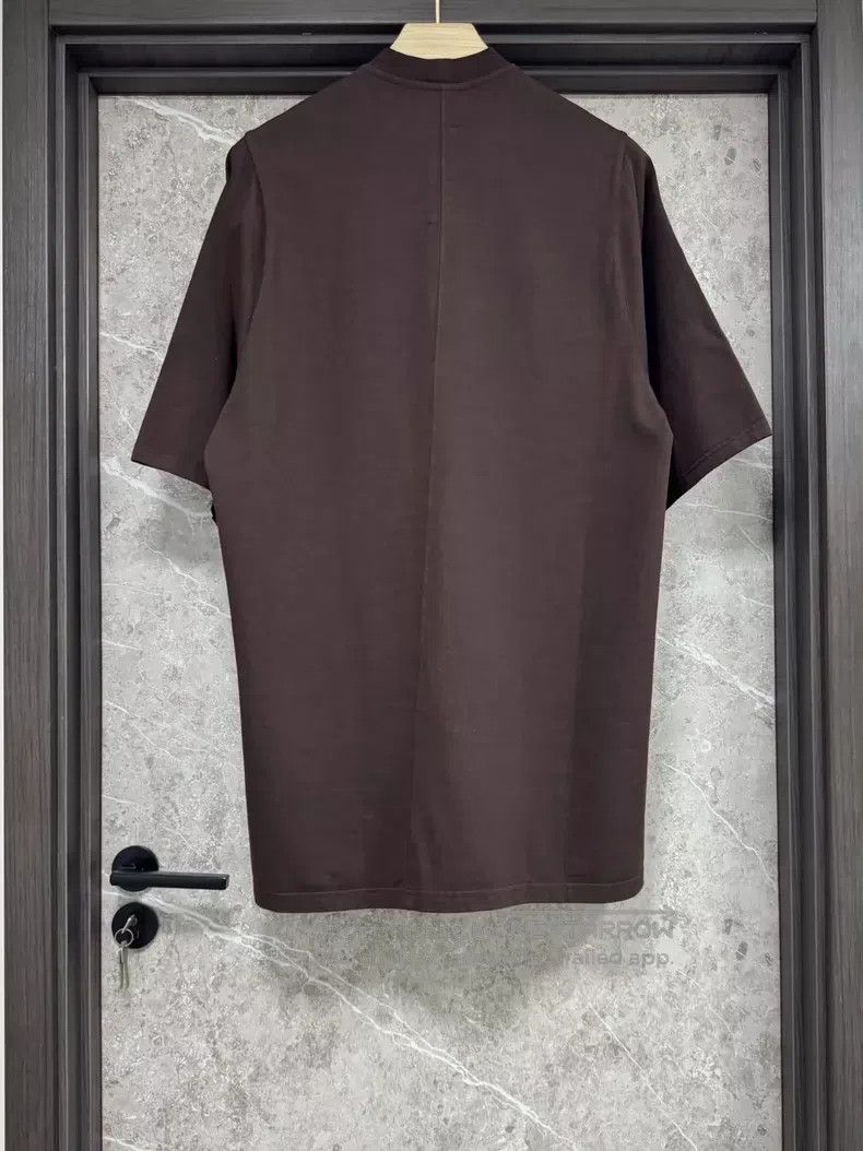 Rick Owens RICK OWENS Heavyweight five-quarter sleeve T-shirt Size US S / EU 44-46 / 1 - 2 Thumbnail