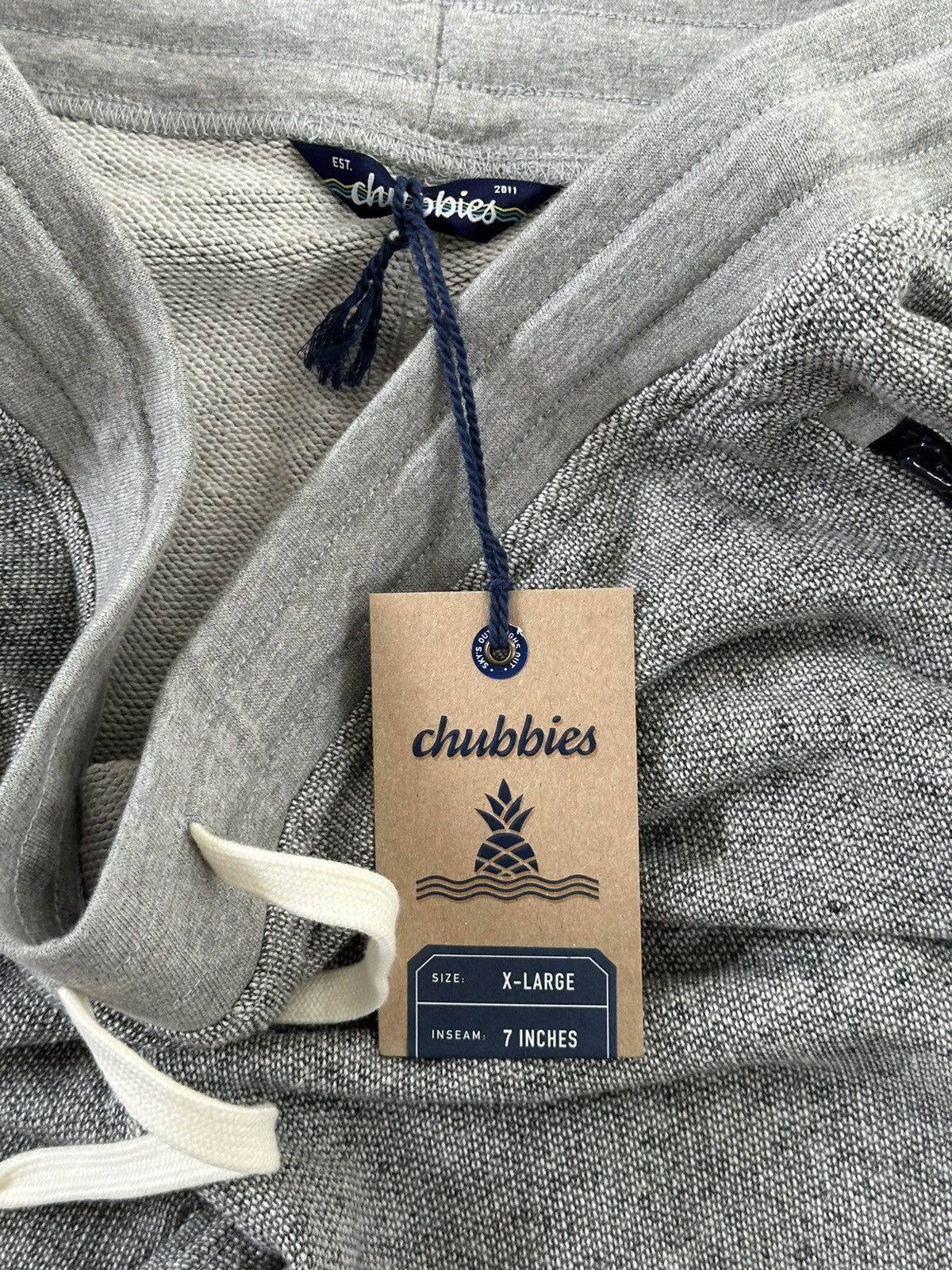 Chubbies Chubbies The Hook Shots 7" Soft Courtside Grey Shorts Sz XL Size US 36 / EU 52 - 4 Thumbnail