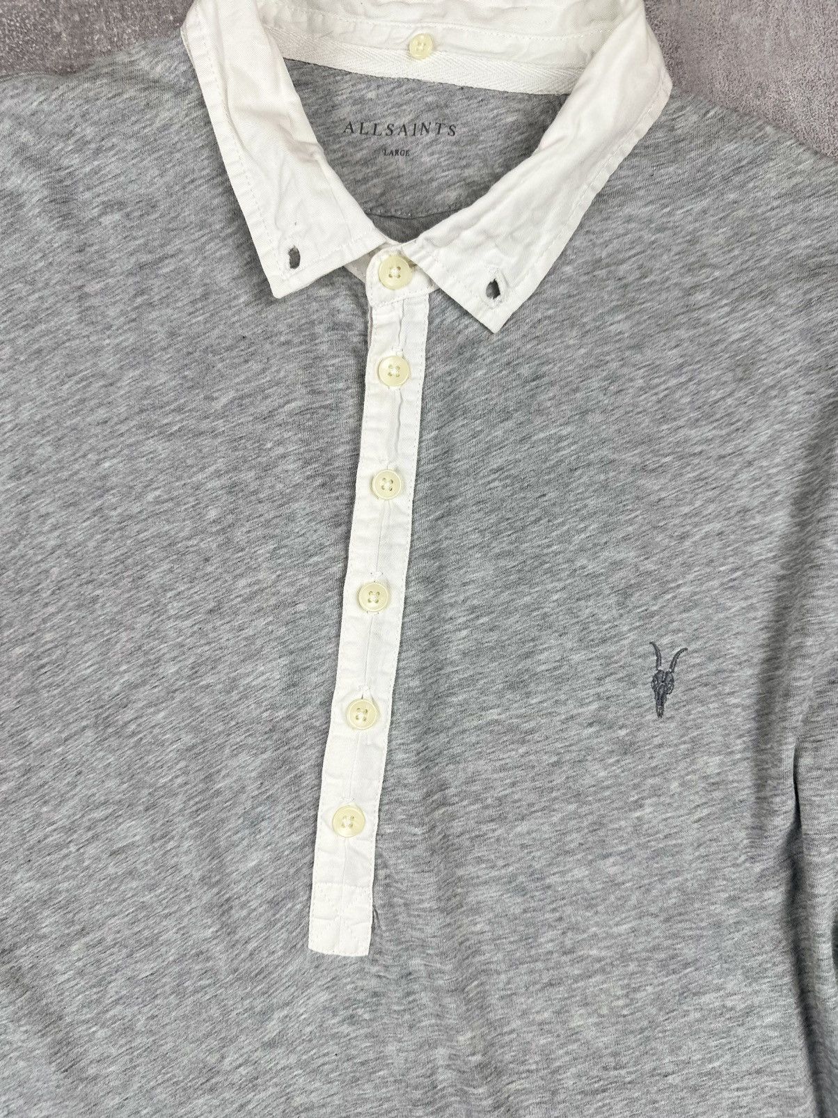 Allsaints Allsaints Basic Japanese Small Logo Polo Size US L / EU 52-54 / 3 - 2 Thumbnail