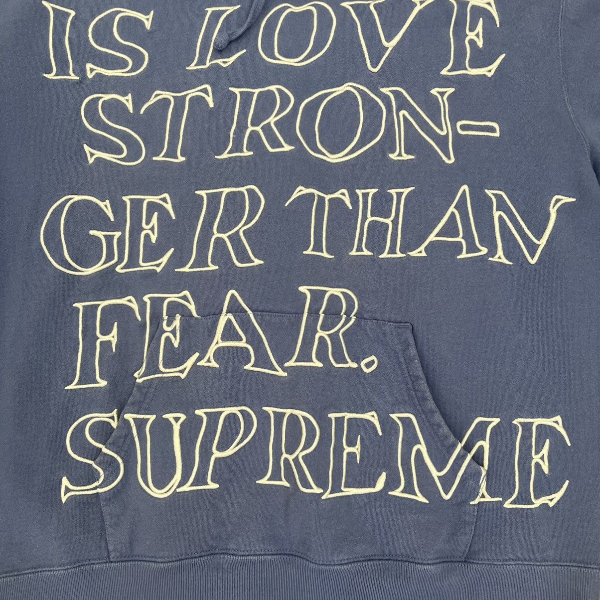 Cactus Plant Flea Market × Supreme Supreme x CPFM Stronger Than Fear Hoodie Light Purple Large Size US L / EU 52-54 / 3 - 4 Thumbnail
