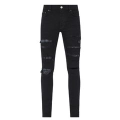 Amiri black crystal sales jeans