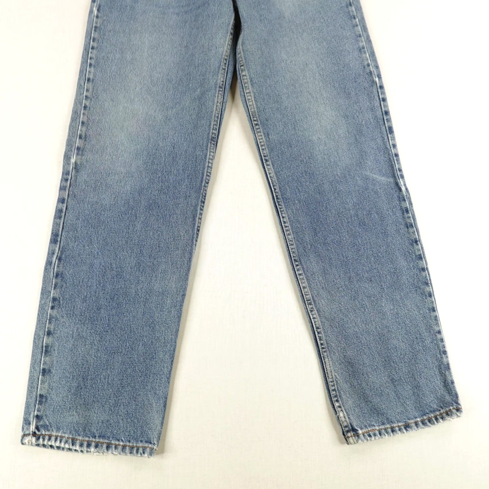 Levi's VINTAGE Levi's Jeans Mens 34 Waist 34 Inseam Blue Denim 550 Relaxed Fit Baggy 90s Pants Size US 34 / EU 50 - 3 Thumbnail