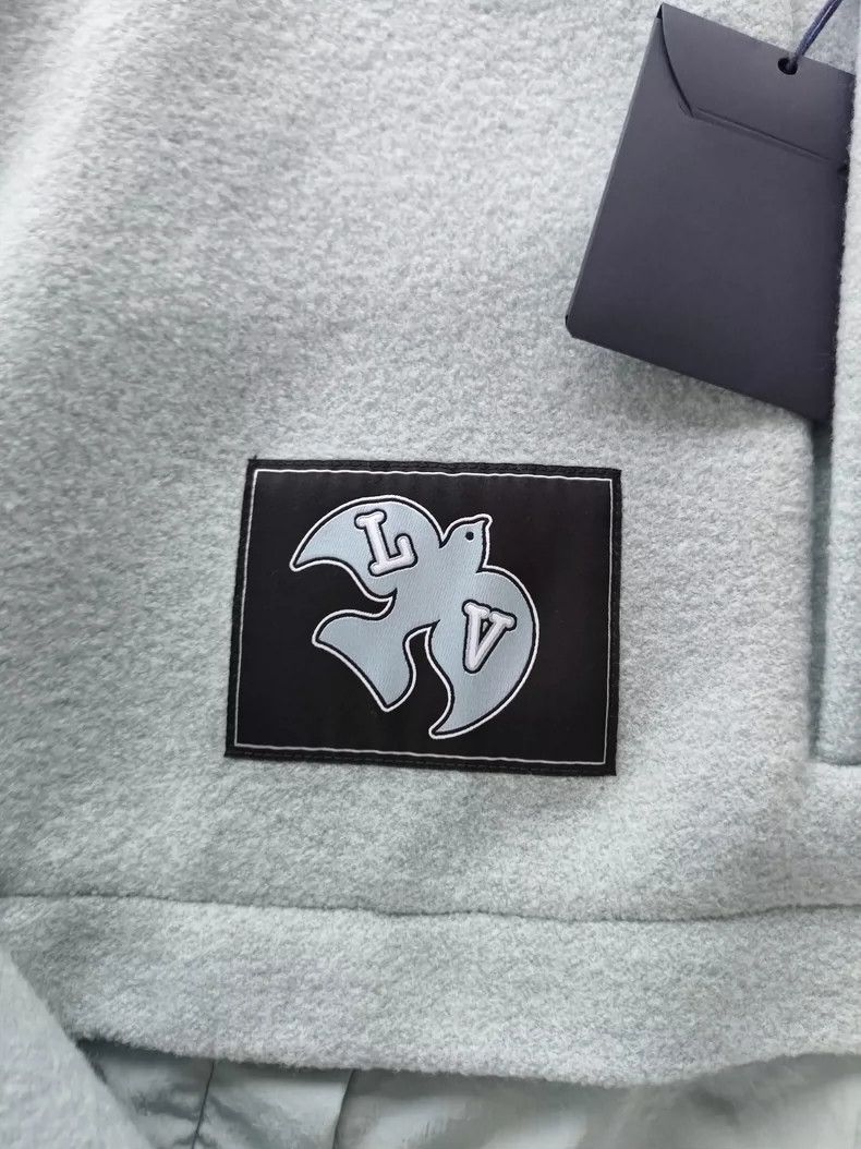 Louis Vuitton Louis Vuitton SS23 Embroidered Letter Half Zip Jacket Size US M / EU 48-50 / 2 - 2 Thumbnail
