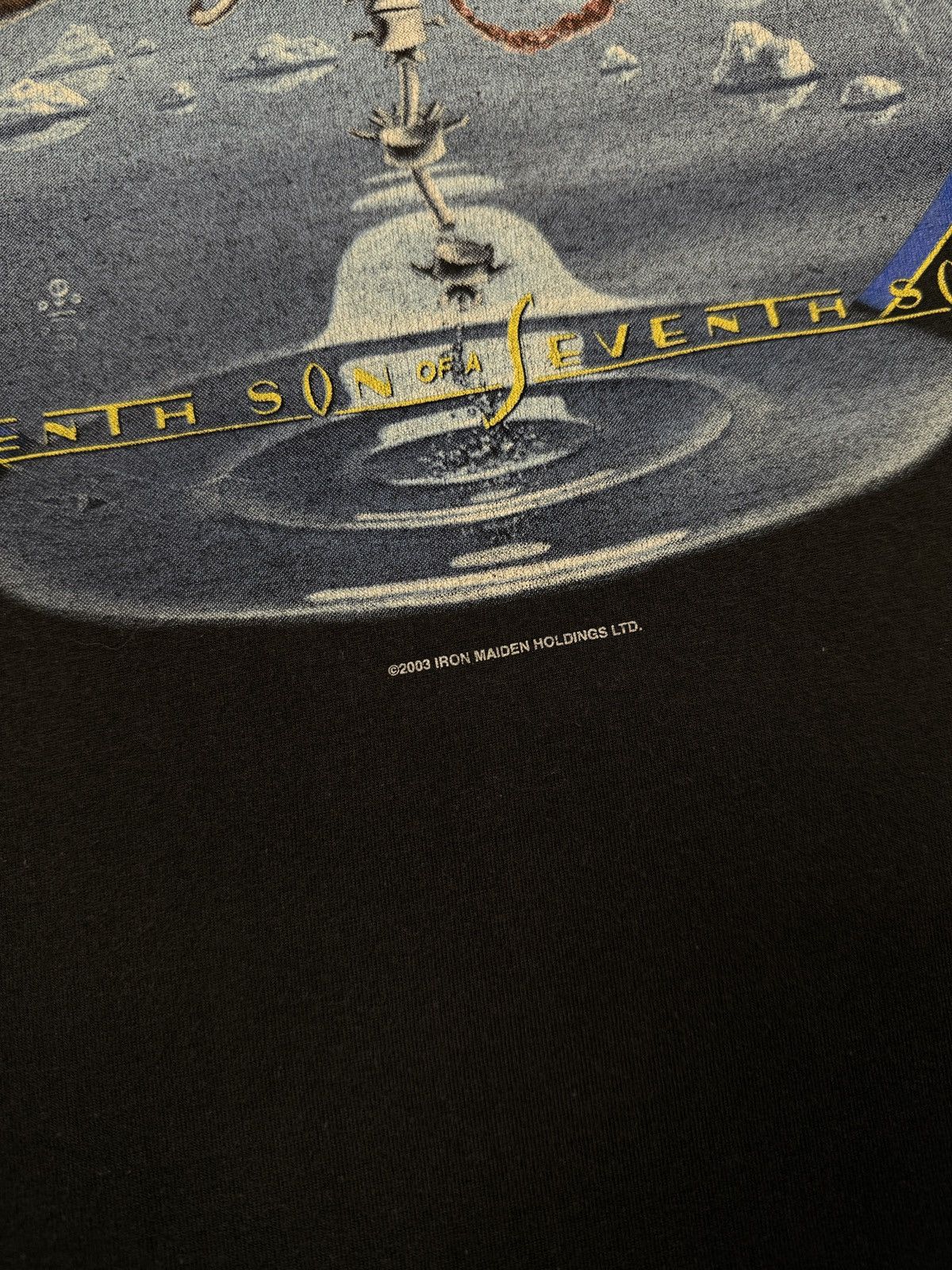 Iron Maiden 2003 Iron Maiden Tee holdings ltd Size US XL / EU 56 / 4 - 8 Thumbnail