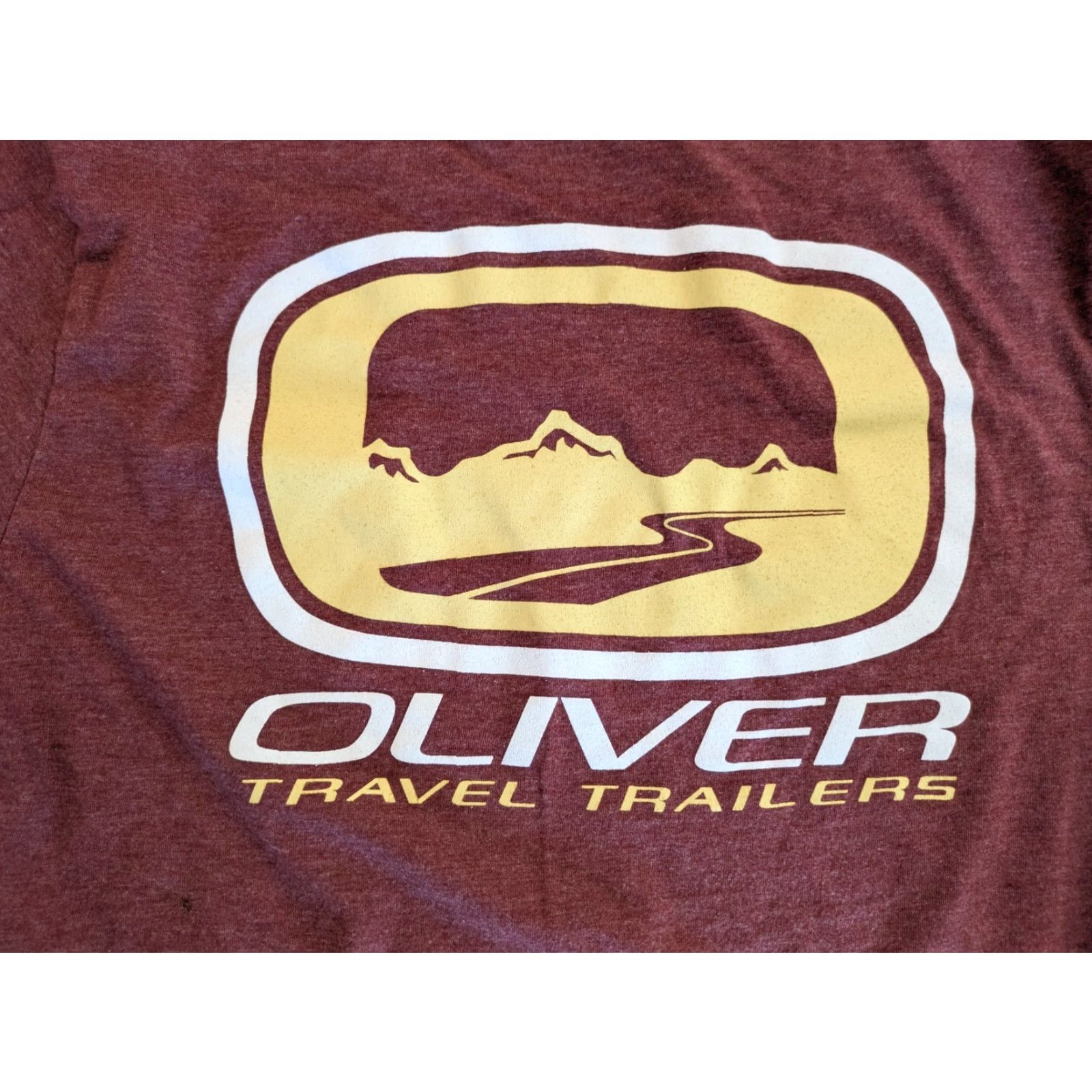 Tultex Oliver Travel Trailers Logo T Shirt Medium Nice Hohenwald TN Nice Legacy Elite Size US M / EU 48-50 / 2 - 4 Thumbnail
