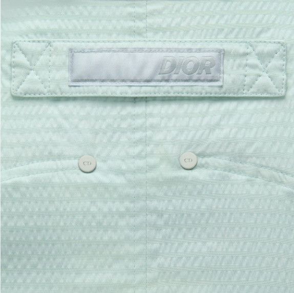 Dior o1w1db10824 Foldable Parka in Sea Green Size US L / EU 52-54 / 3 - 3 Thumbnail