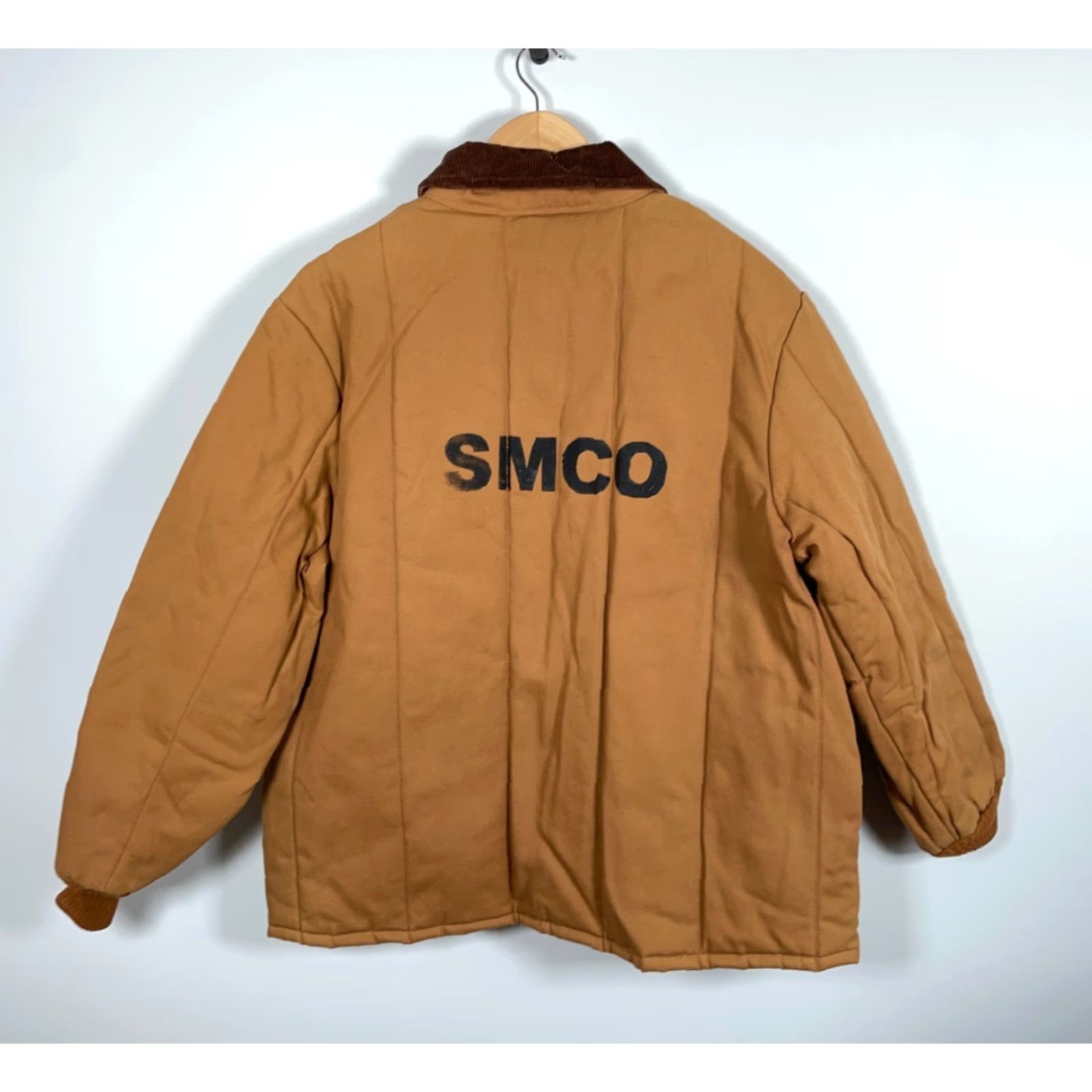 Walls Walls Blizzard Pruf Canvas Barn Jacket Men's 3XL Brown USA SMCO Saginaw Metal Size US XXL / EU 58 / 5 - 2 Thumbnail