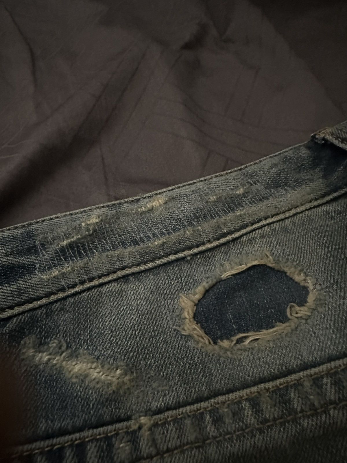 Givenchy Givenchy boro destroyed distressed denim jeans Size US 32 / EU 48 - 5 Thumbnail