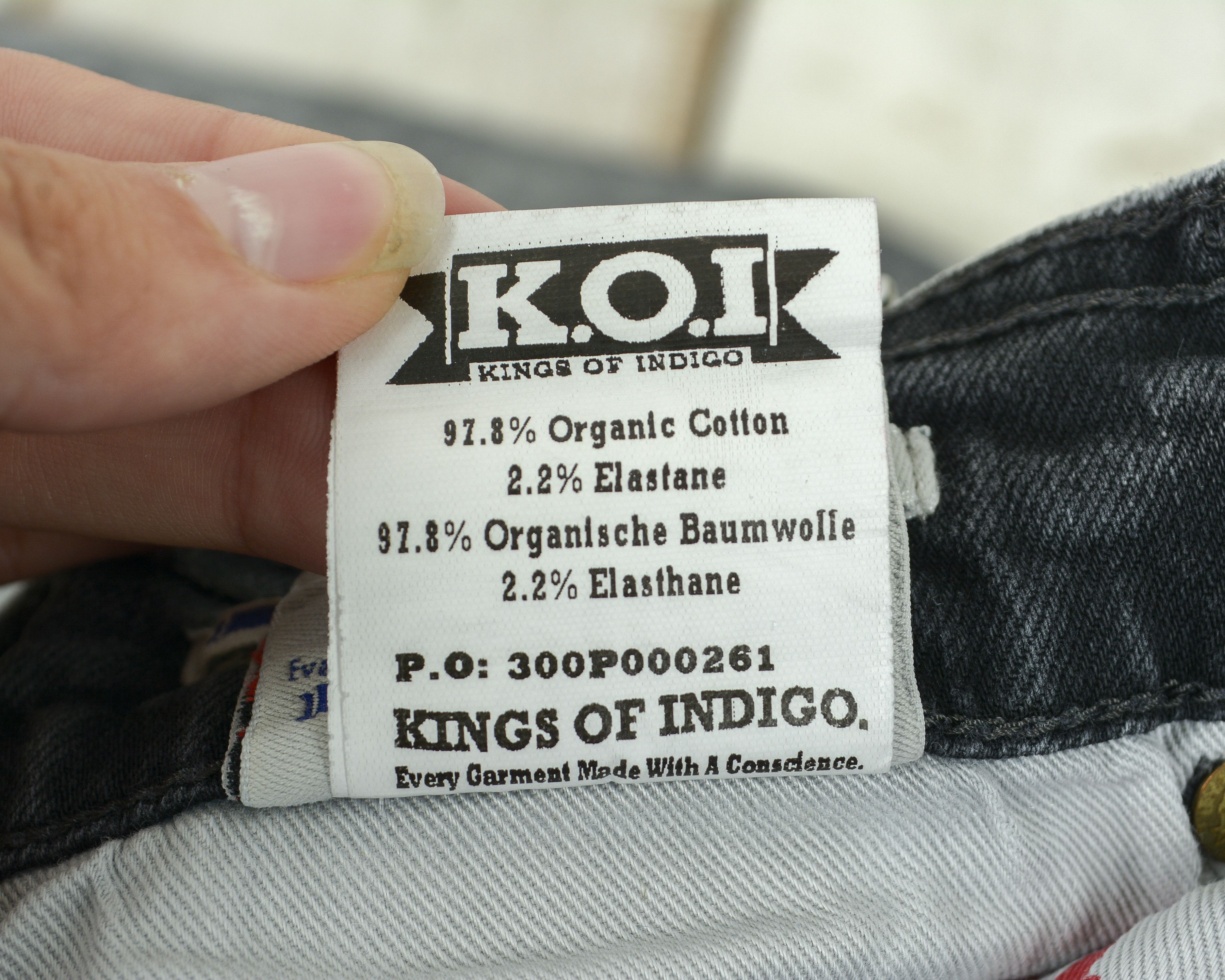 Kings Of Indigo KINGS OF INDIGO James W29 L32 Skinny Jeans Denim Slim Size US 29 - 7 Thumbnail