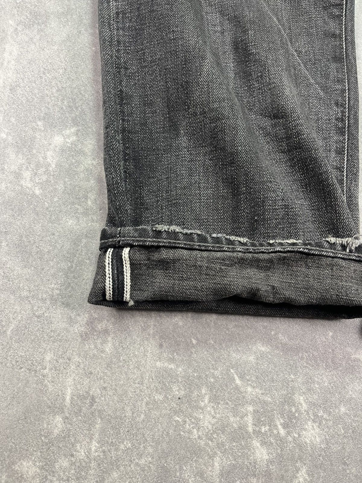 RRL Ralph Lauren × Ralph Lauren RRL Ralph Lauren Slim Narrow Faded Selvedge Denim Jeans 38 Size US 38 / EU 54 - 6 Thumbnail