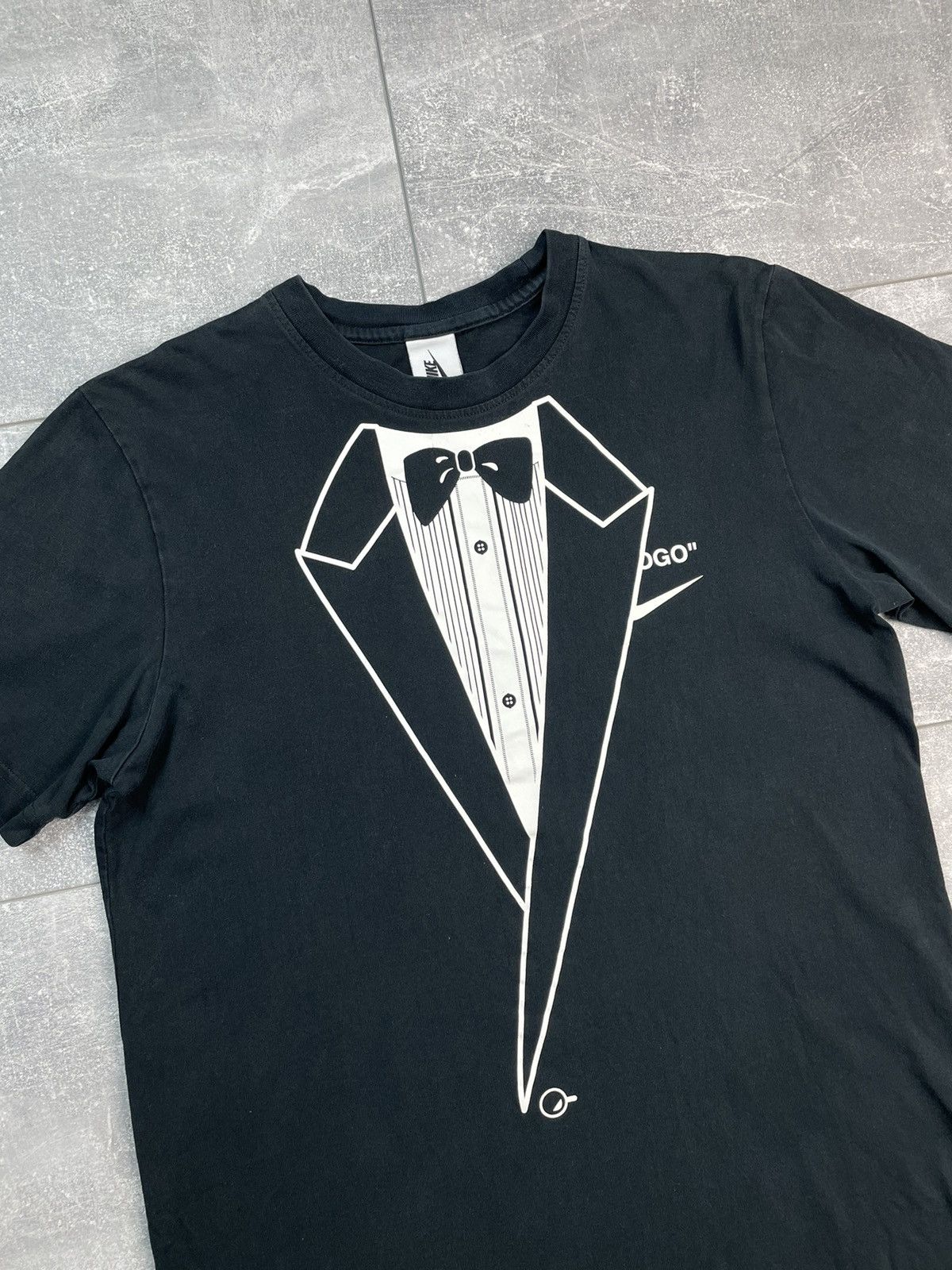 Nike × Off-White Nike X Off-White NRG Eagle Tuxedo Tee Size US M / EU 48-50 / 2 - 4 Thumbnail