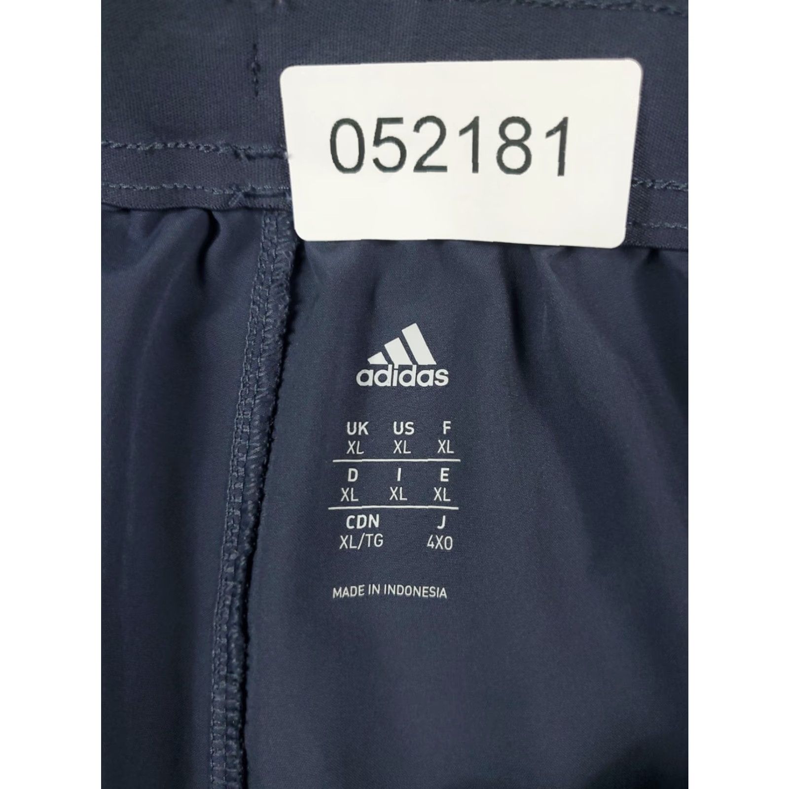 Adidas Adidas Pants Mens XL Blue Ankle Zip Track Sweatpants Size US 36 / EU 52 - 8 Thumbnail