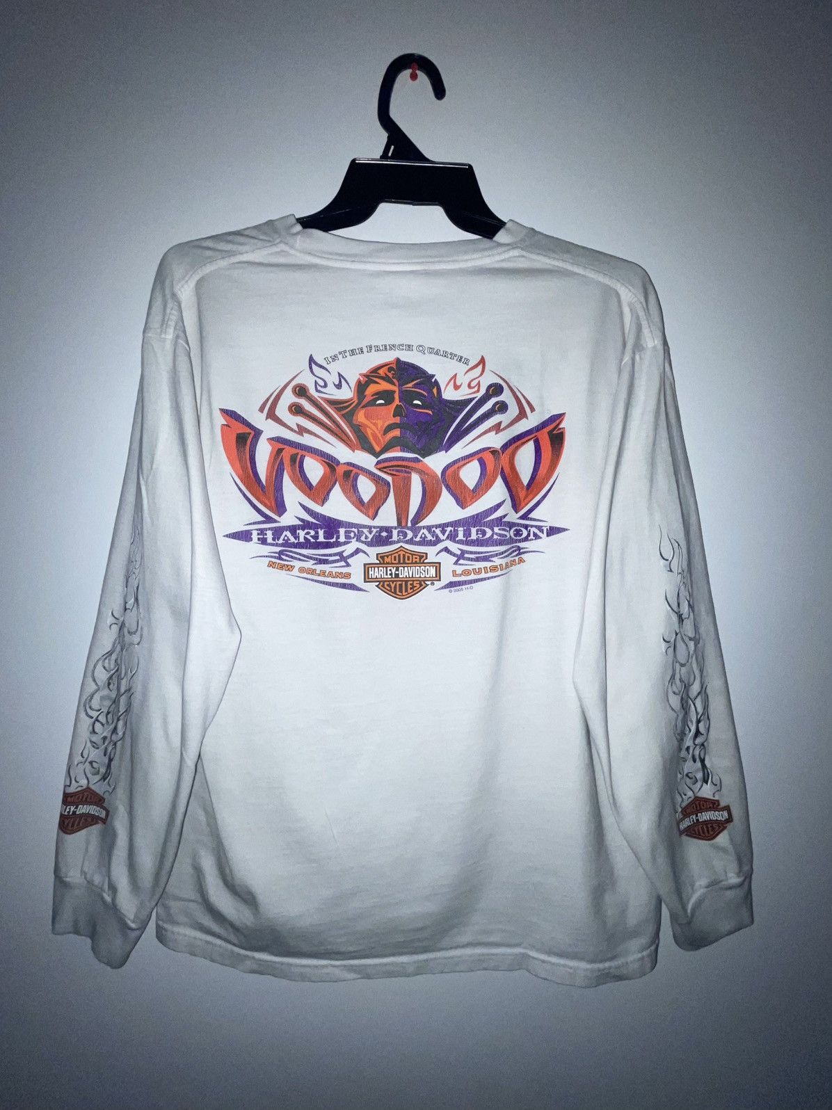 Harley Davidson × Vintage Vintage 2005 Harley Davidson long sleeve shirt "Voodoo” Size US L / EU 52-54 / 3 - 3 Thumbnail