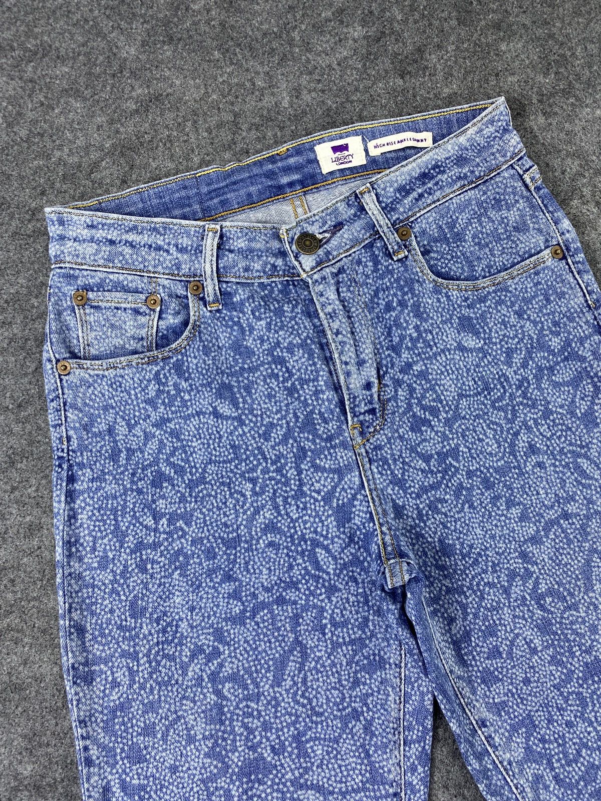 Jean Liberty X Levis Paislee High Rise Ankle Skinny Jeans - J1005 Size 27" / US 4 / IT 40 - 3 Thumbnail