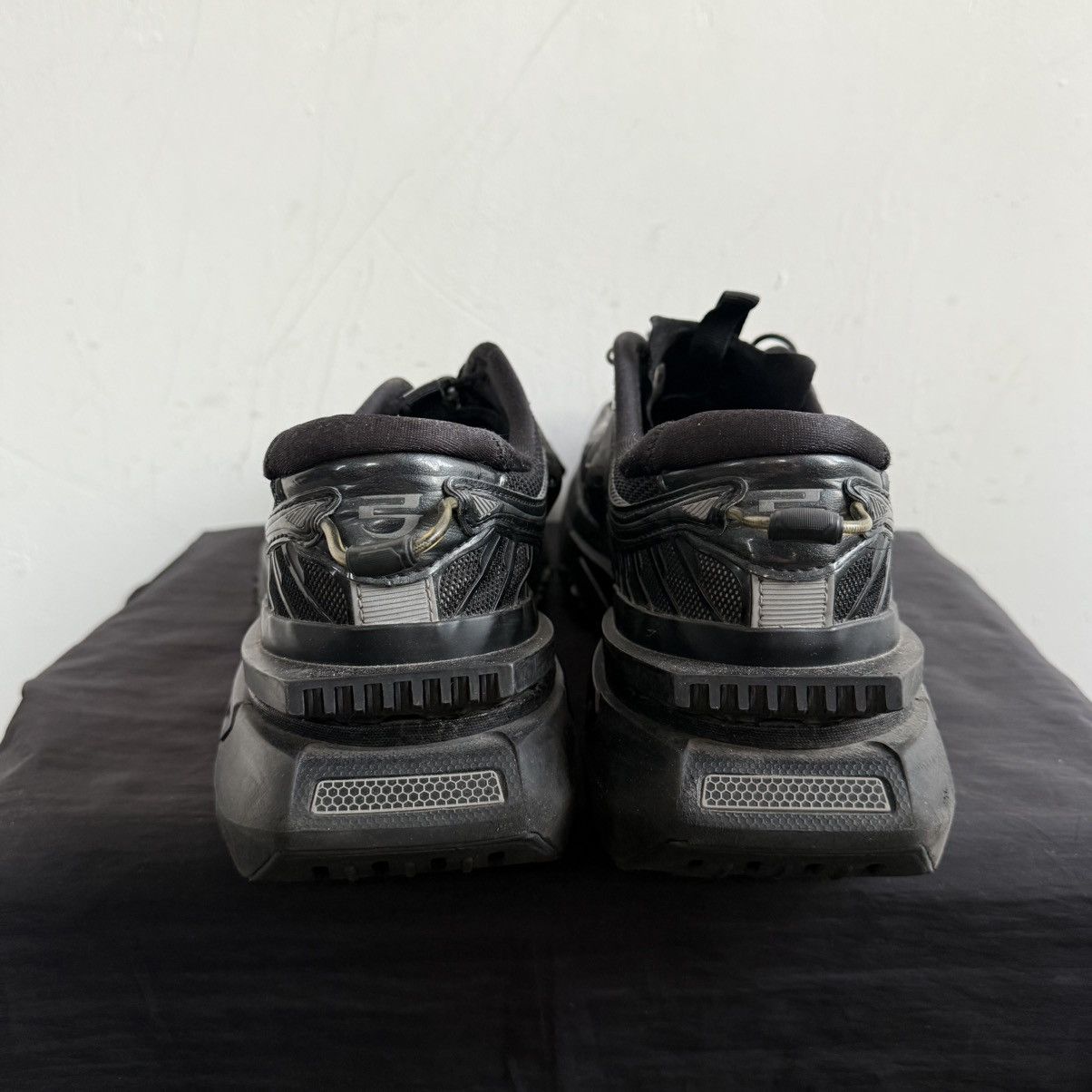 Balenciaga Li-ning Xuankong Black Sneakers Size US 11 / EU 44 - 8 Thumbnail
