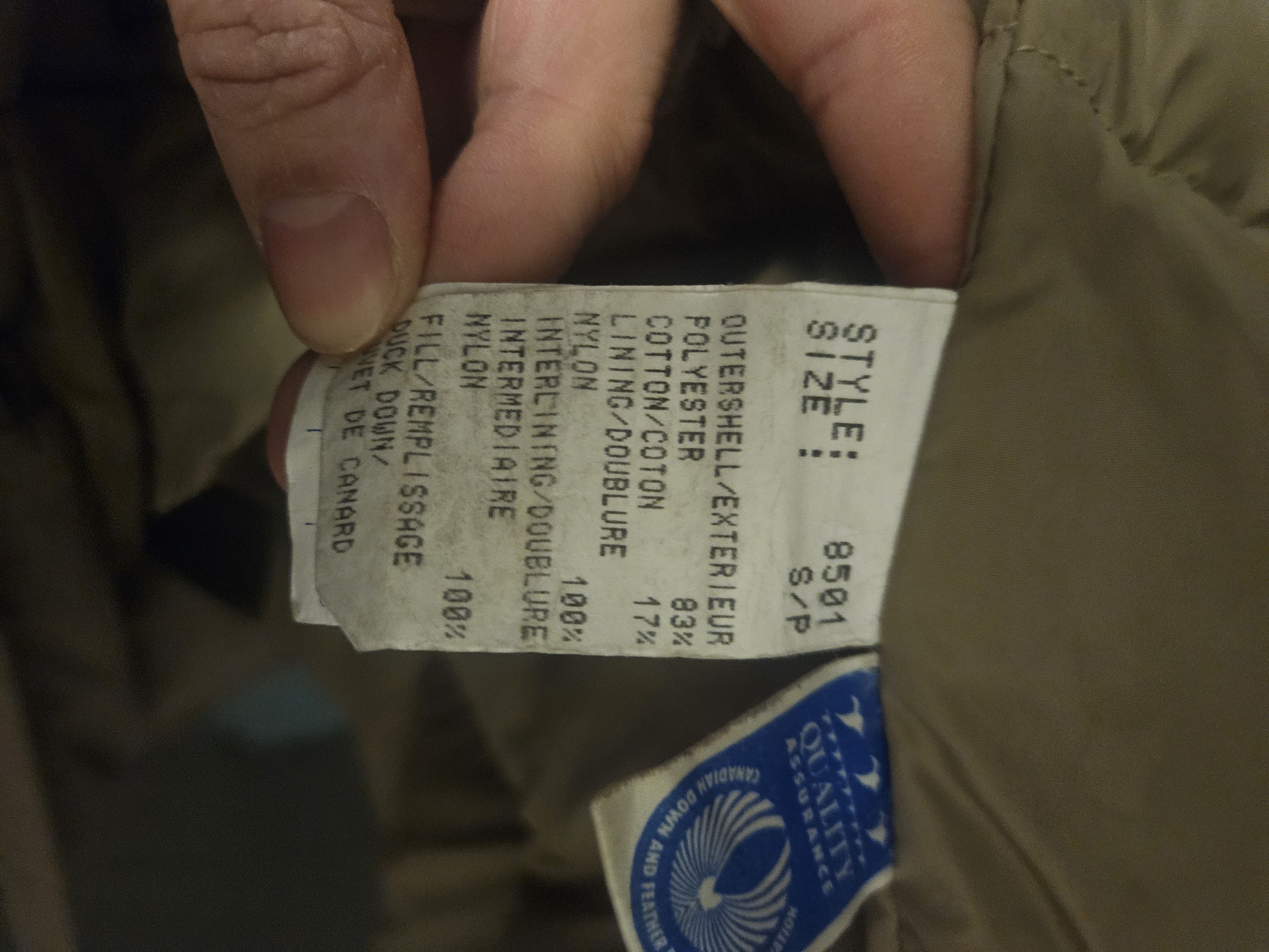 Canada Goose Vintage Canada Goose Resolute Parka - Right arm Patch (S) Size US L / EU 52-54 / 3 - 11 Thumbnail