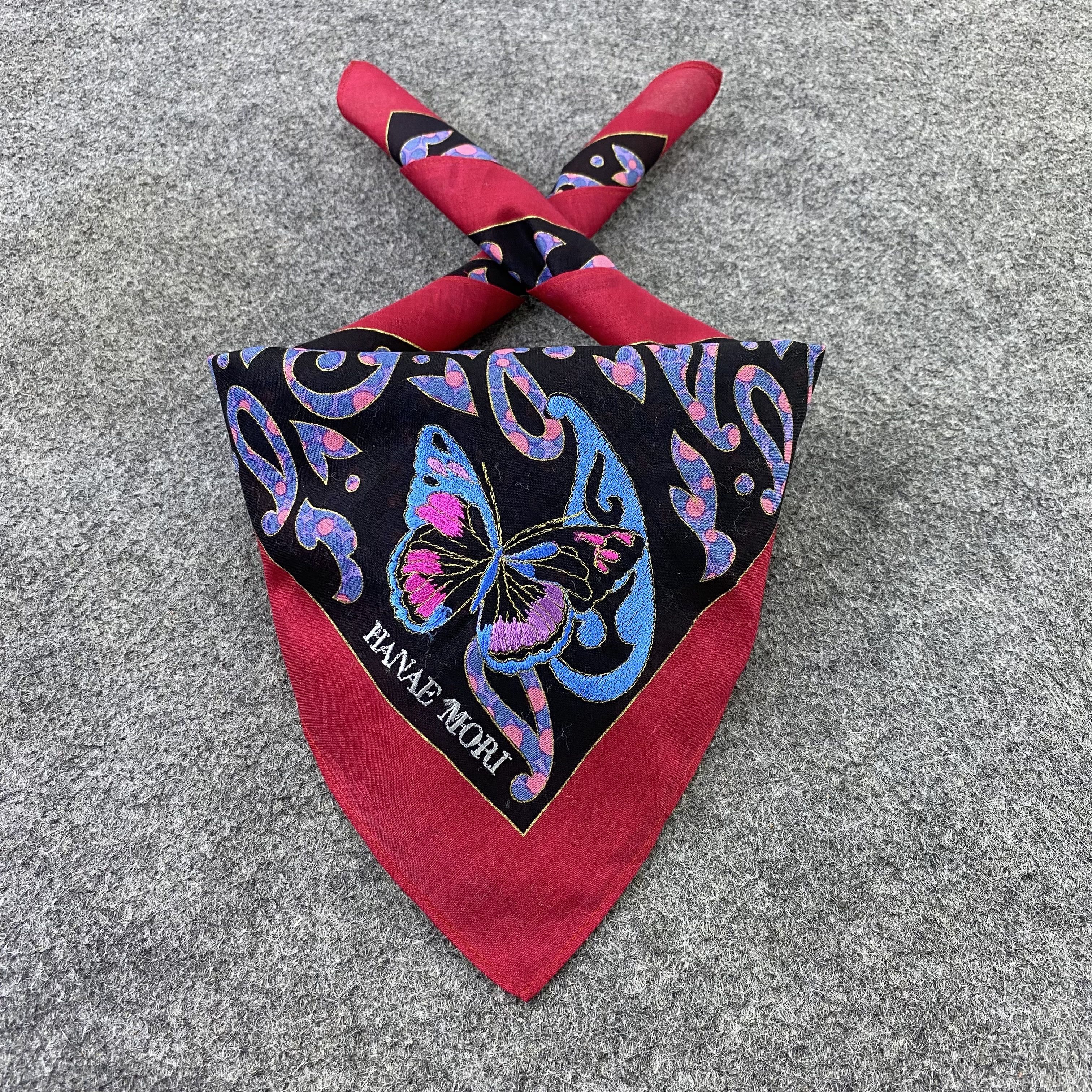 Hanae Mori Hanae Mori Handkerchief / Bandana / Neckerchief -B708 Size ONE SIZE - 2 Thumbnail