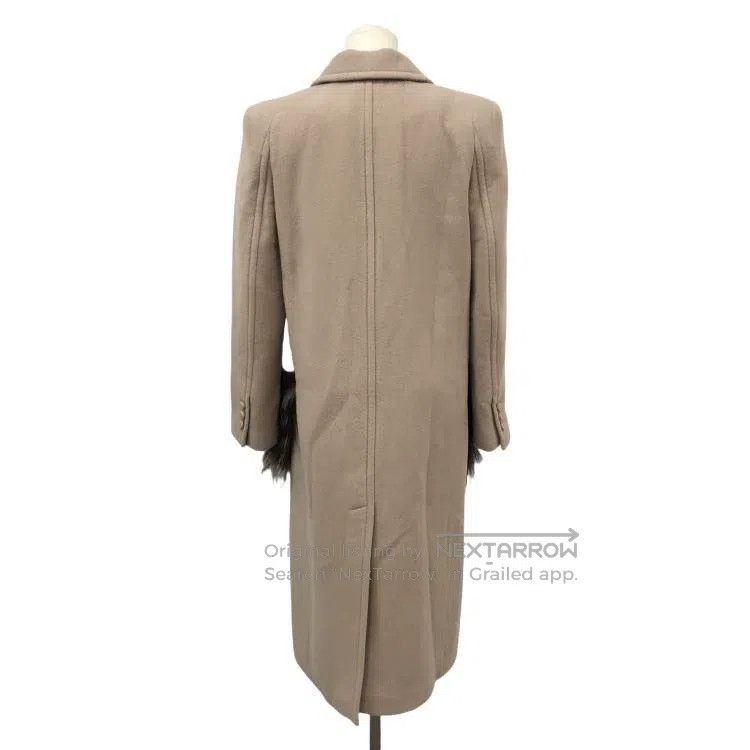 Fendi Fendi Coat with Fox Fur Pockets - Chip Model Size XS / US 0-2 / IT 36-38 - 2 Thumbnail