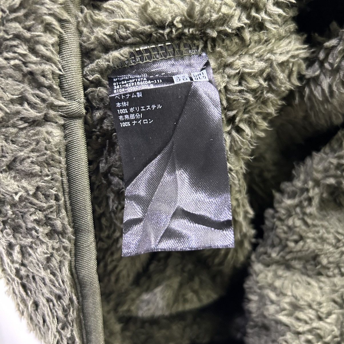 Uniqlo Vintage Uniqlo Japanese Army Green Sherpa Sweater Size US M / EU 48-50 / 2 - 6 Thumbnail