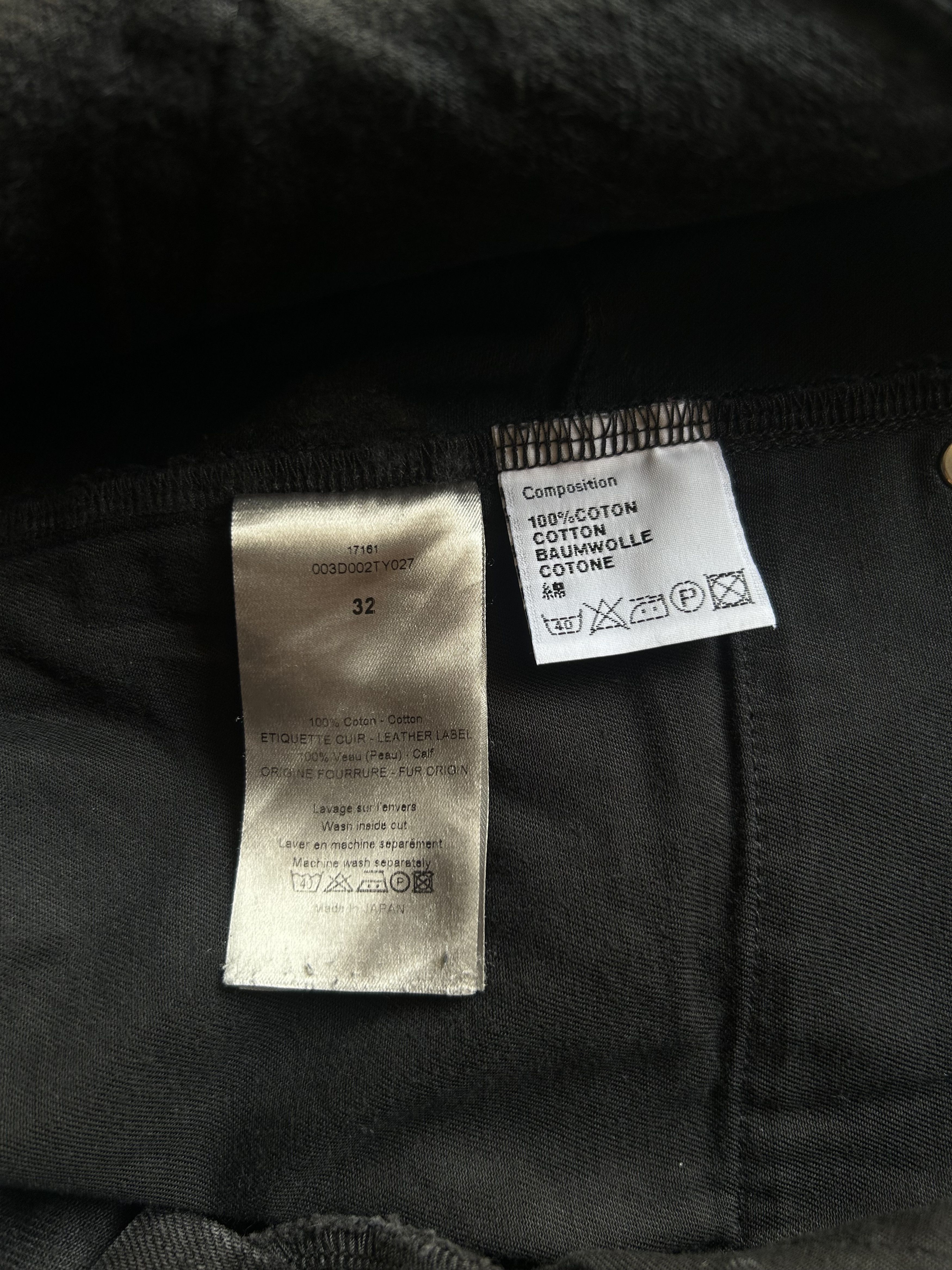 Dior Dior homme black straight faded jeans Size US 32 / EU 48 - 5 Thumbnail