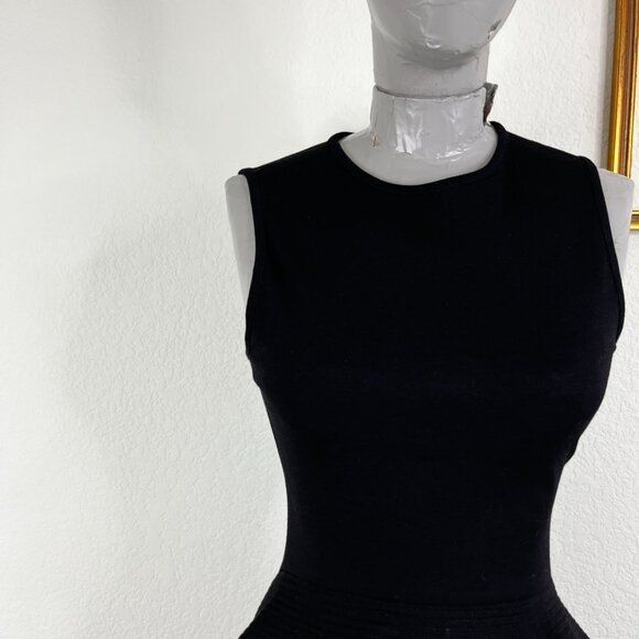 Stella McCartney Stella McCartney Two Tone Peplum Midi Dress Size XS / US 0-2 / IT 36-38 - 5 Thumbnail